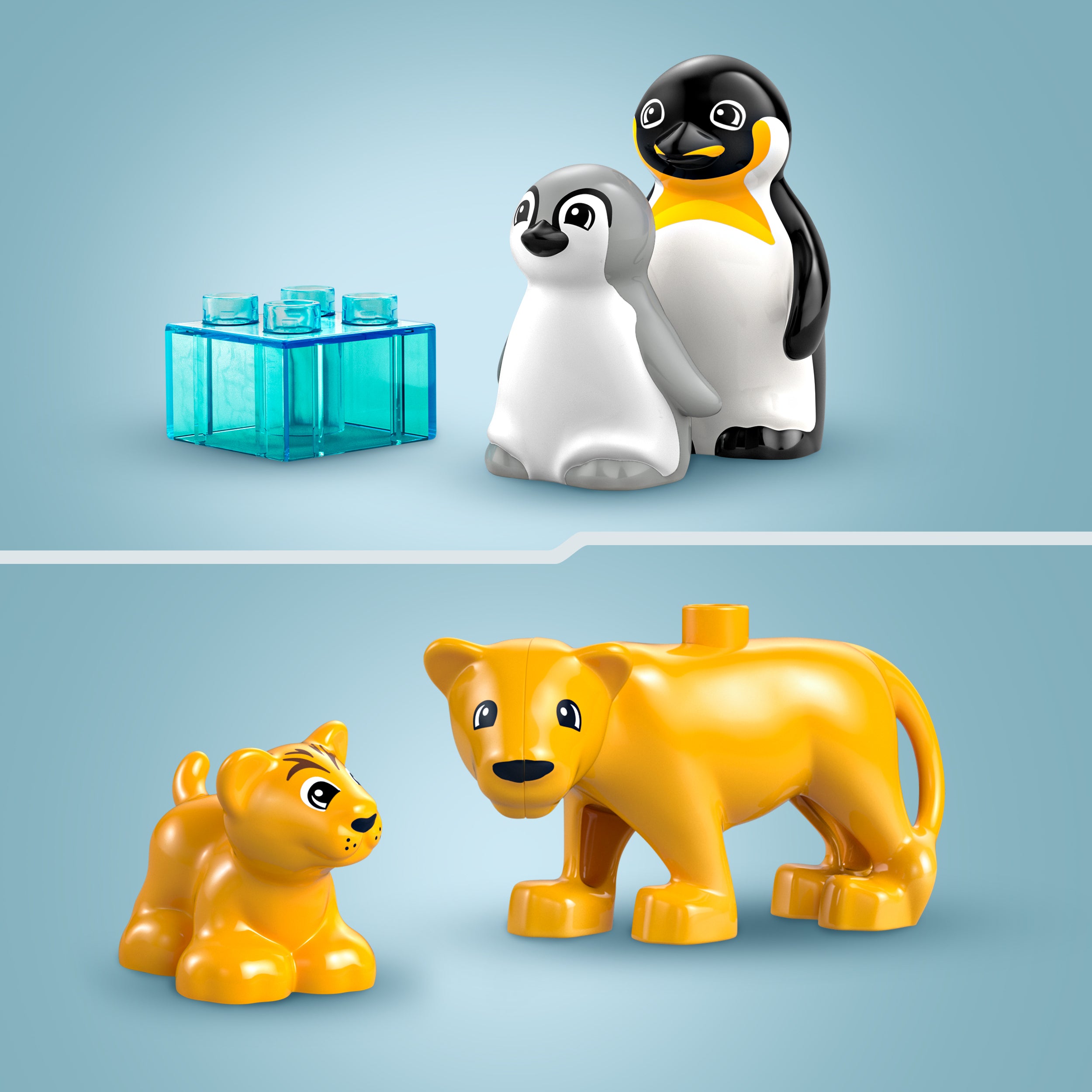 LEGO® 10442 Wild Animal Families: Penguins & Lions