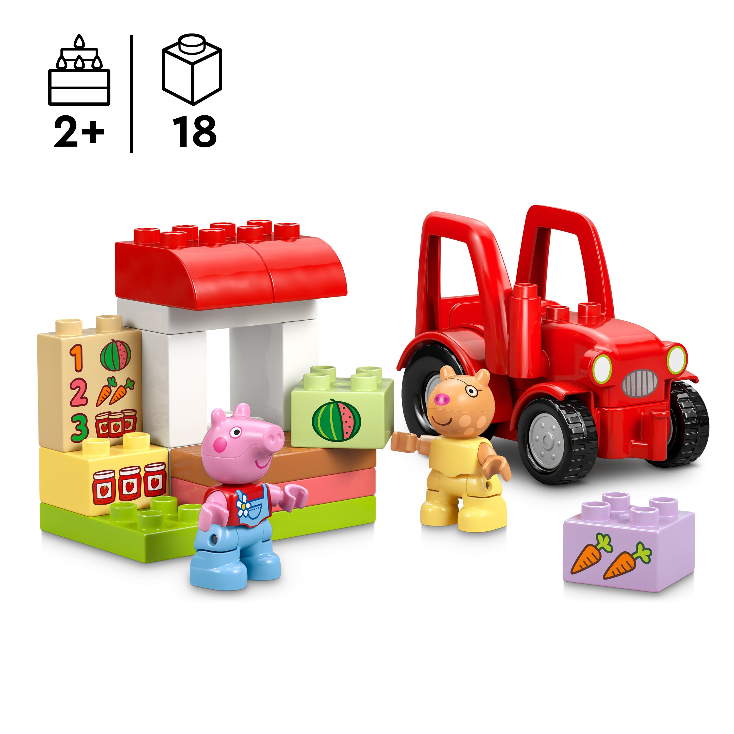 LEGO® 10468 Tractor and Market
