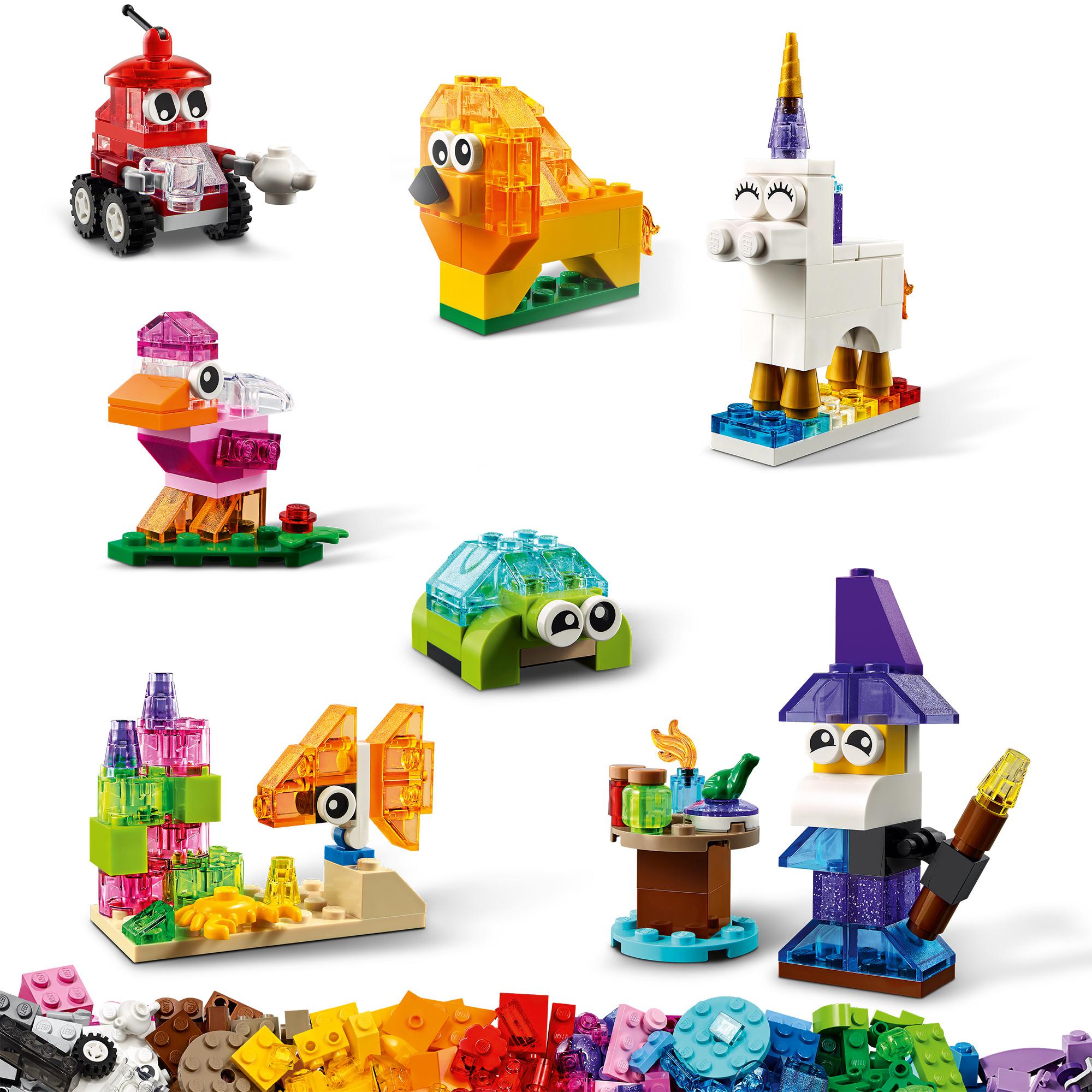 LEGO® 11013 Creative Transparent Bricks