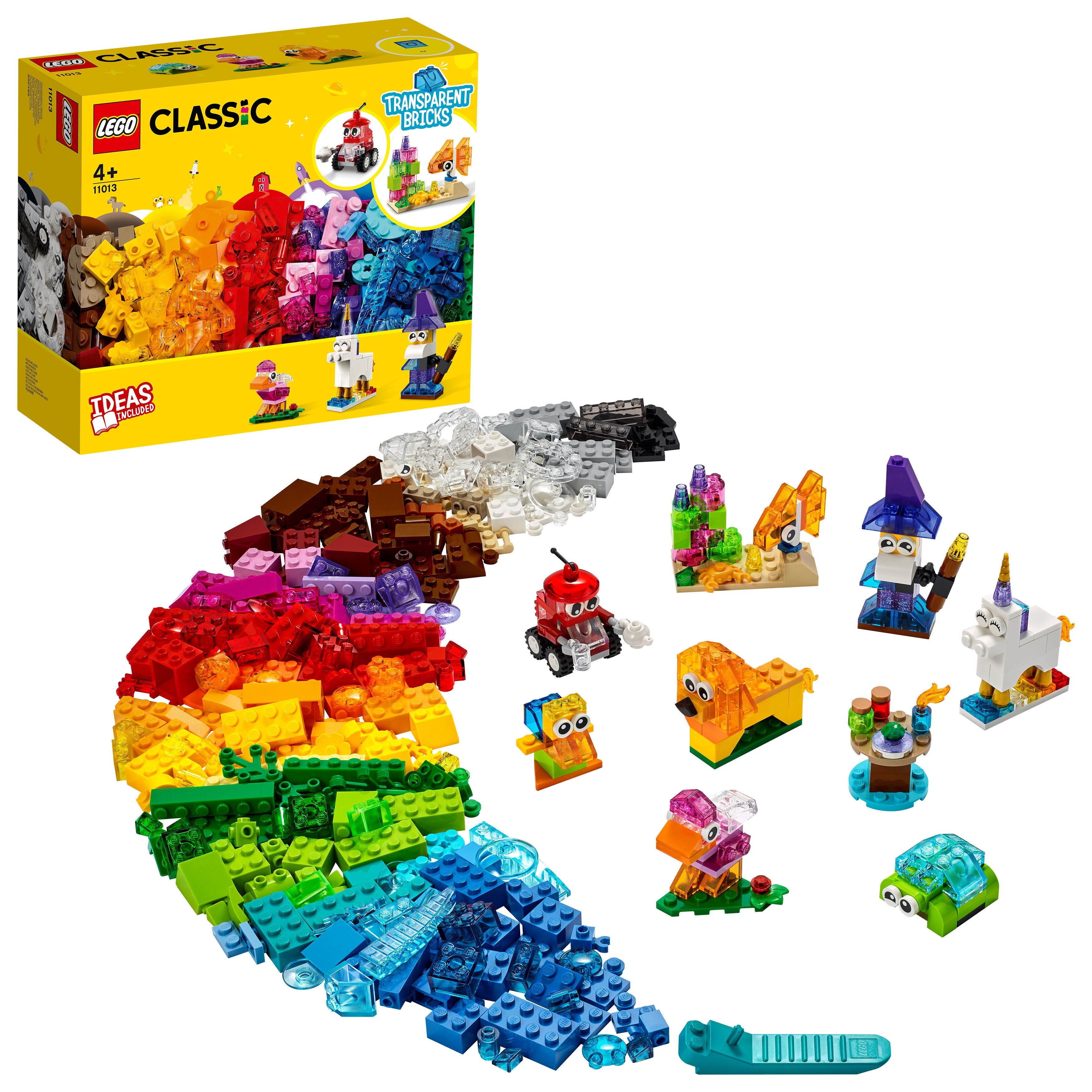 LEGO® 11013 Creative Transparent Bricks