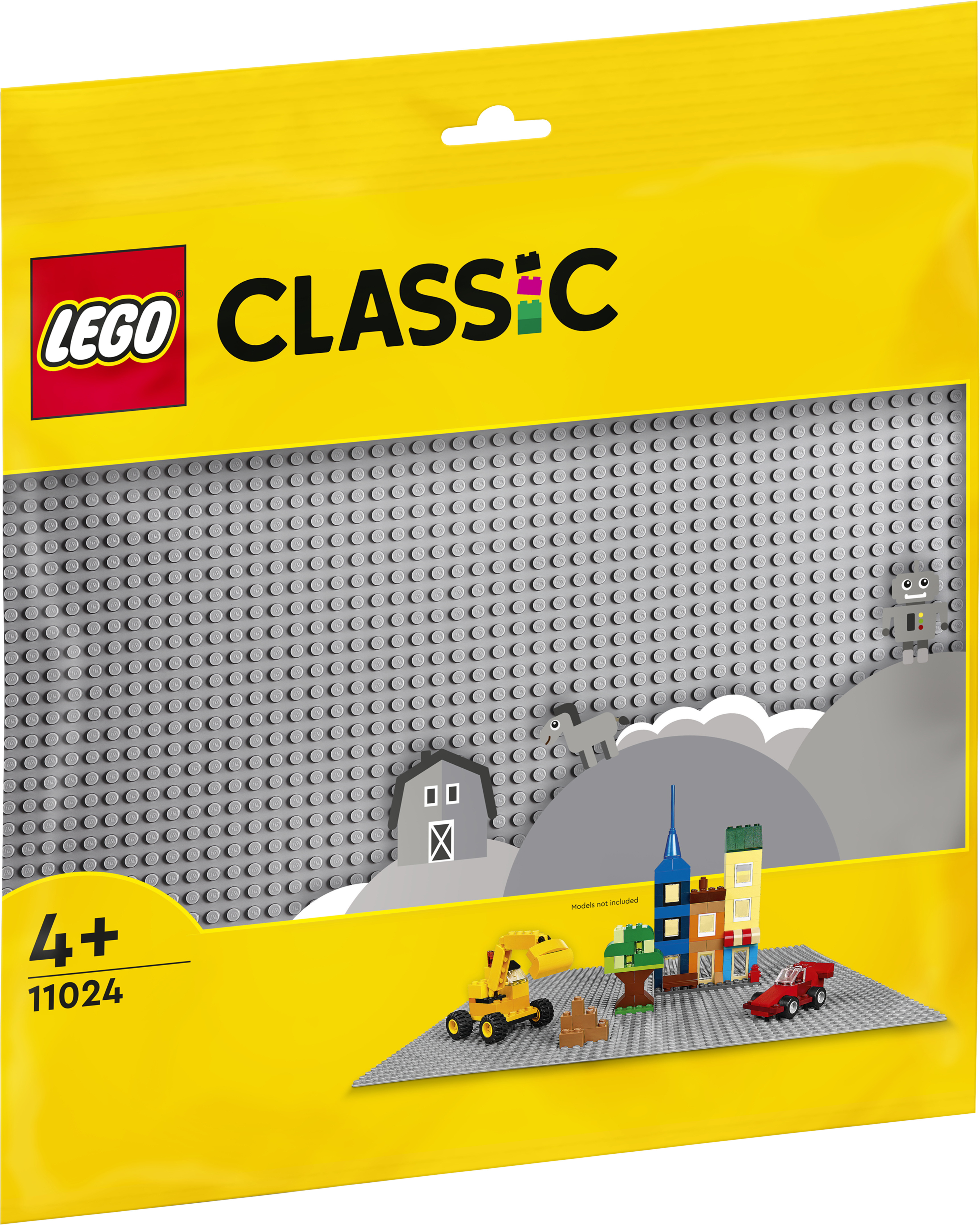 LEGO® 11024 Grey Baseplate