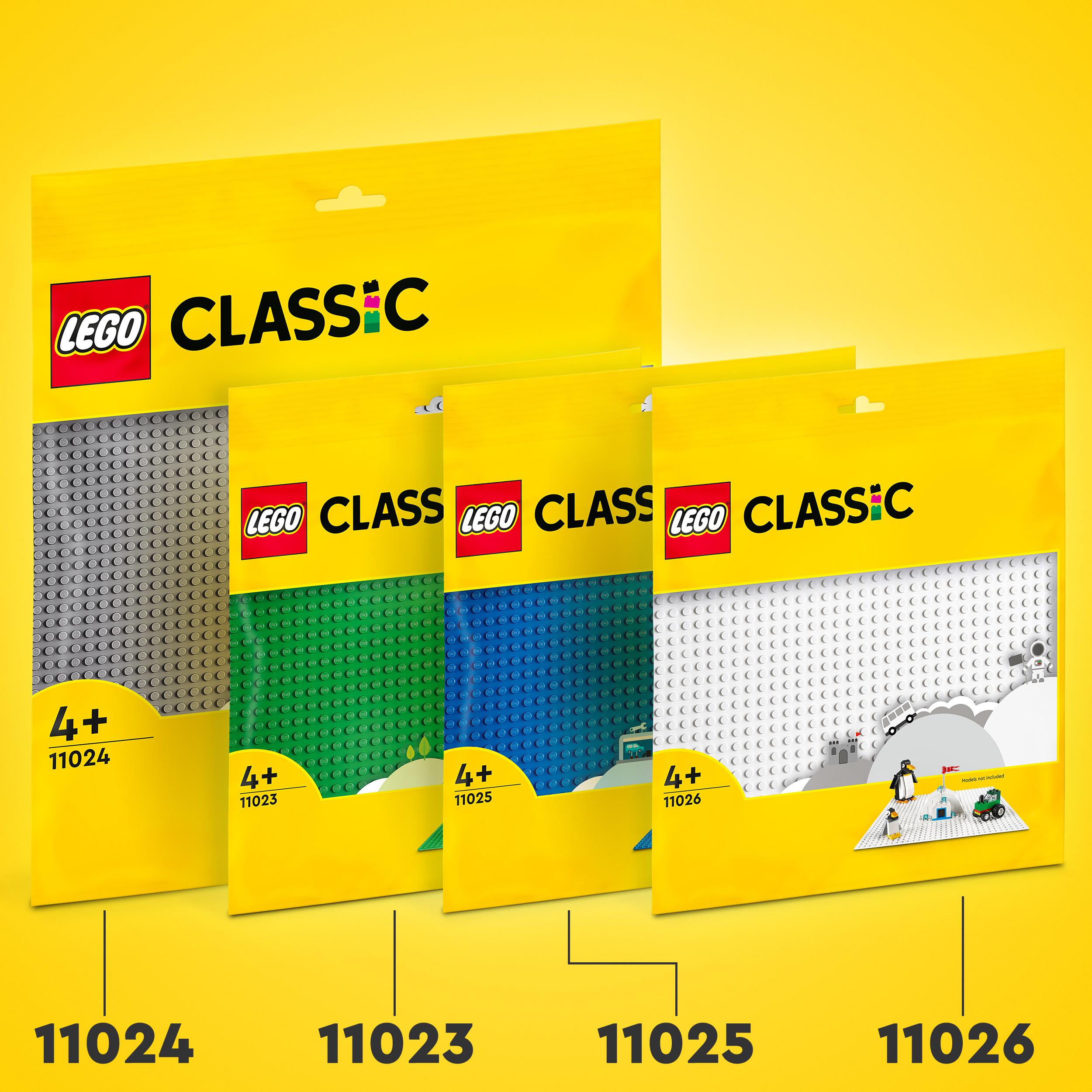 LEGO® 11024 Grey Baseplate