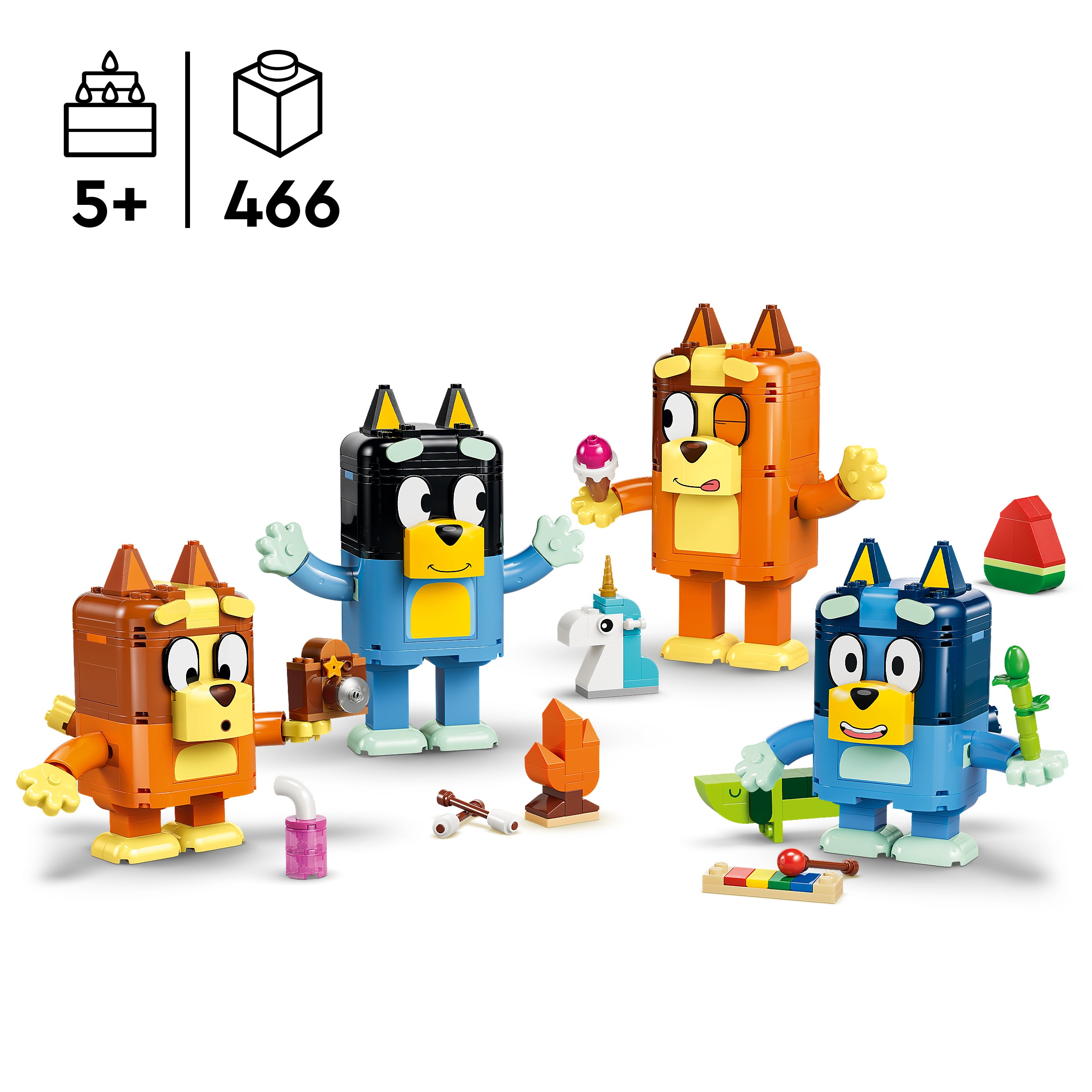 LEGO® 11217 Brick-Built Bluey Family