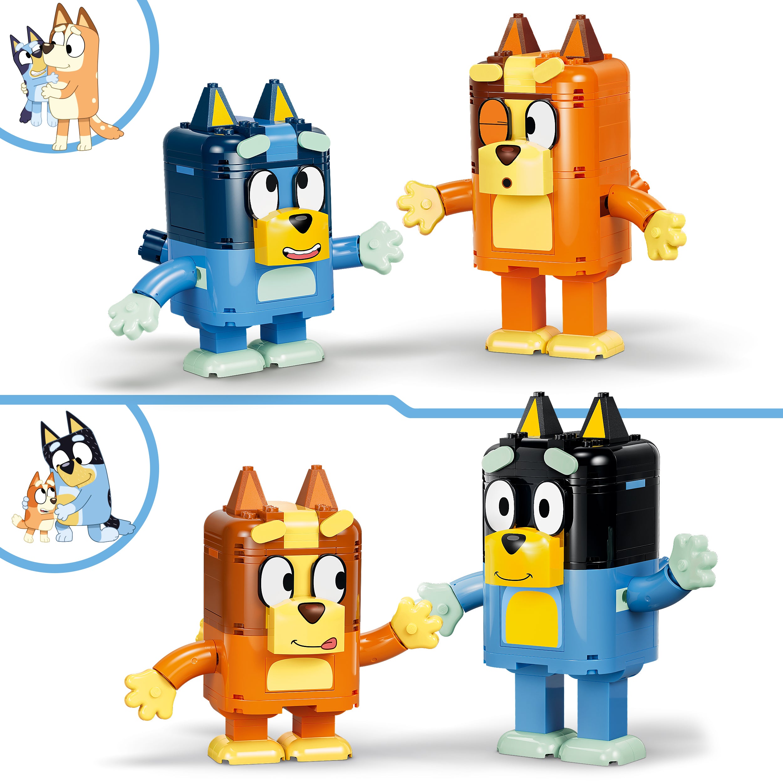 LEGO® 11217 Brick-Built Bluey Family