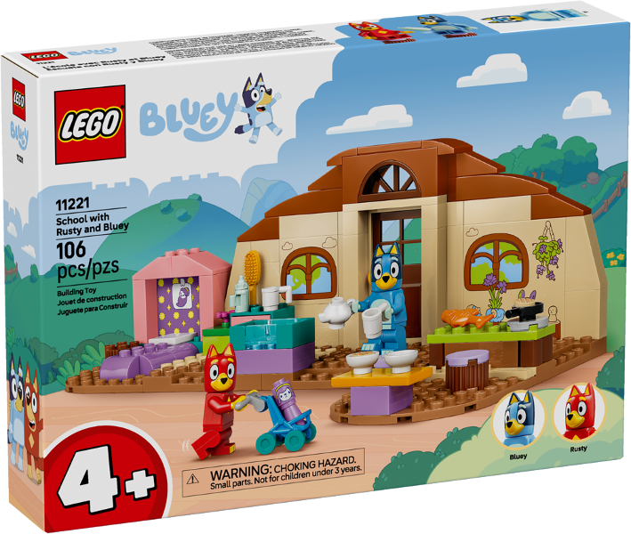 School with Rusty and Bluey (11221)