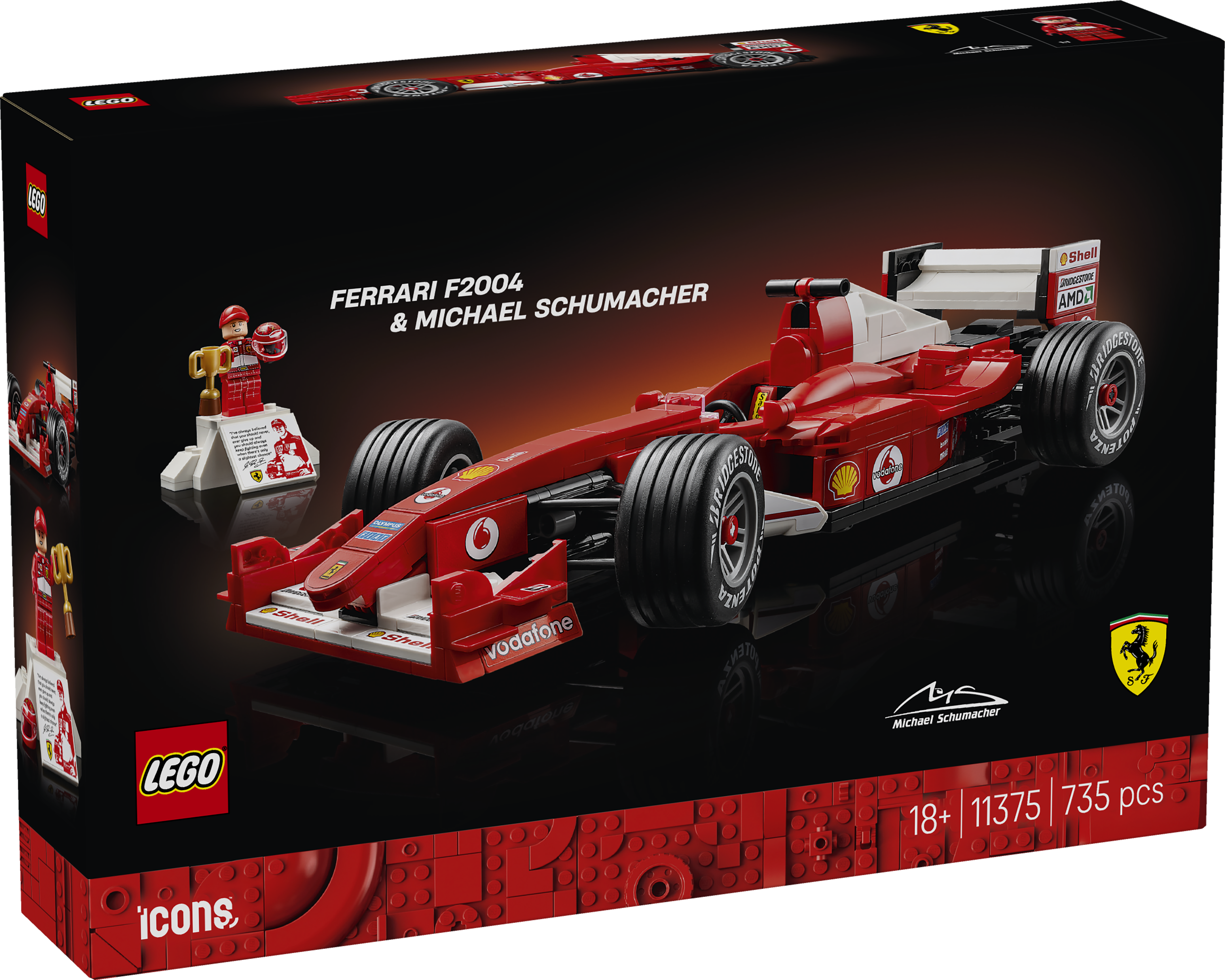 LEGO® 11375 Ferrari F2004 & Michael Schumacher