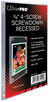 1/4" Screwdown Recessed Card Holder