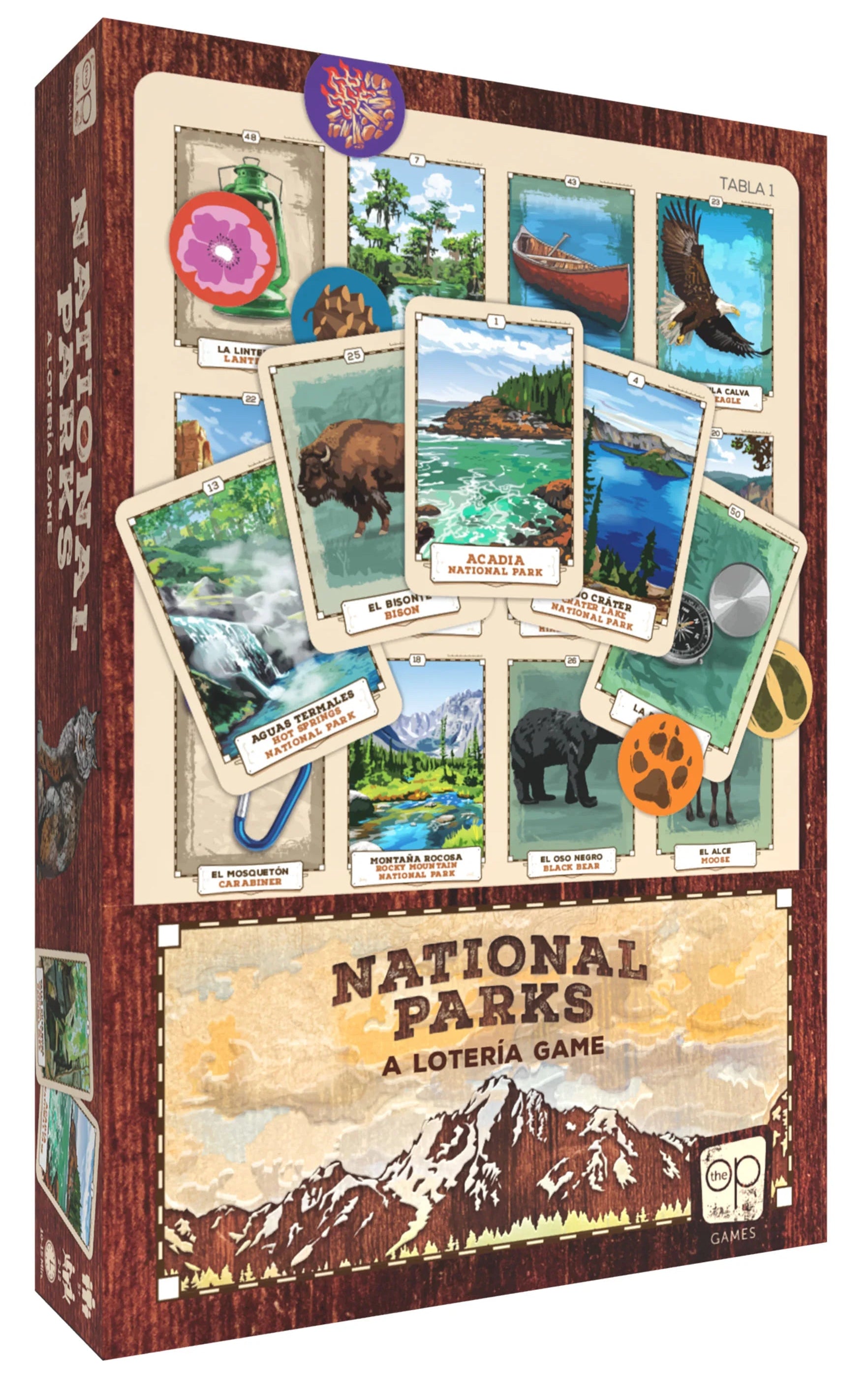 National Parks: A Loteria Game