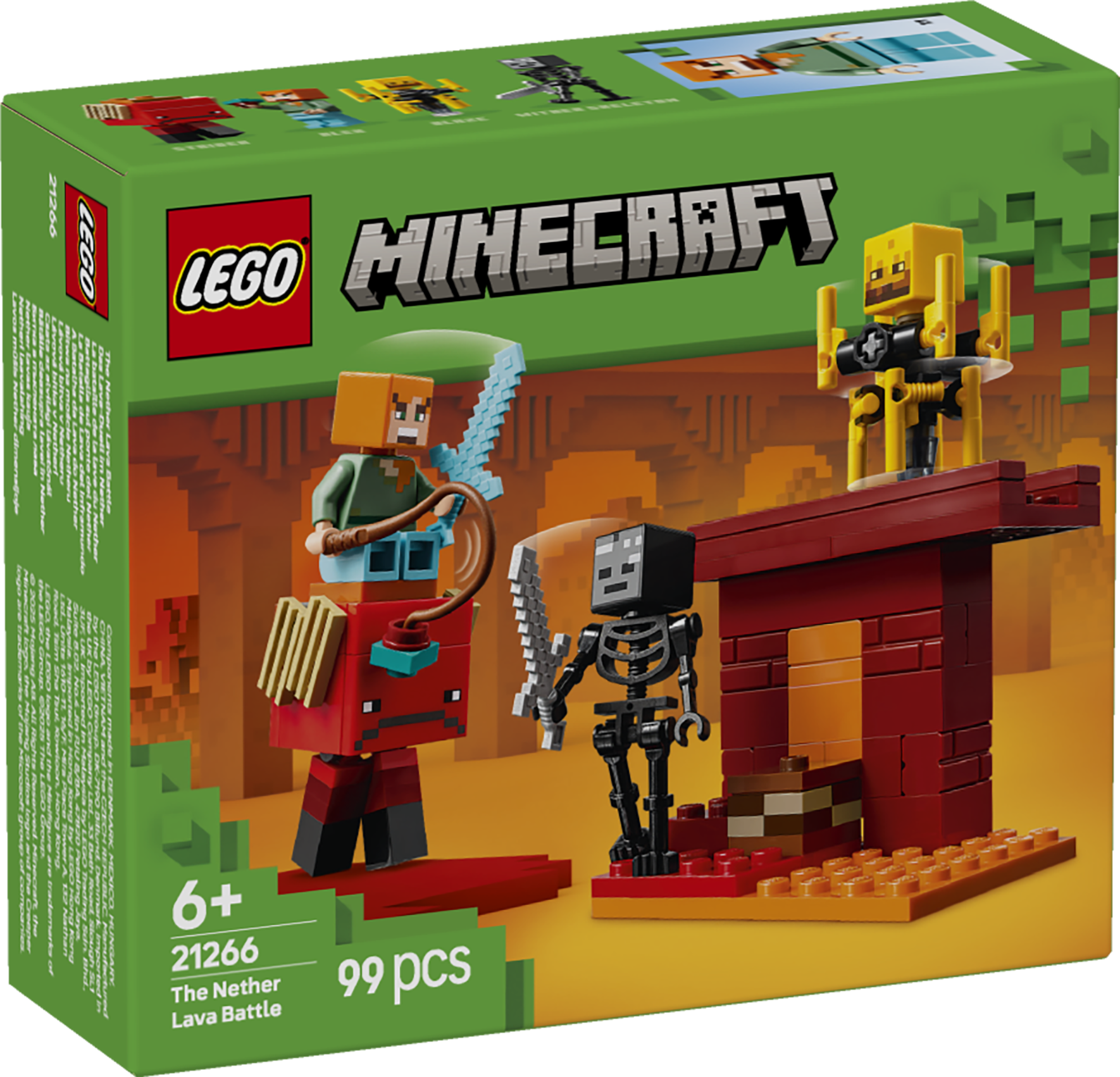 LEGO® 21266 The Nether Lava Battle