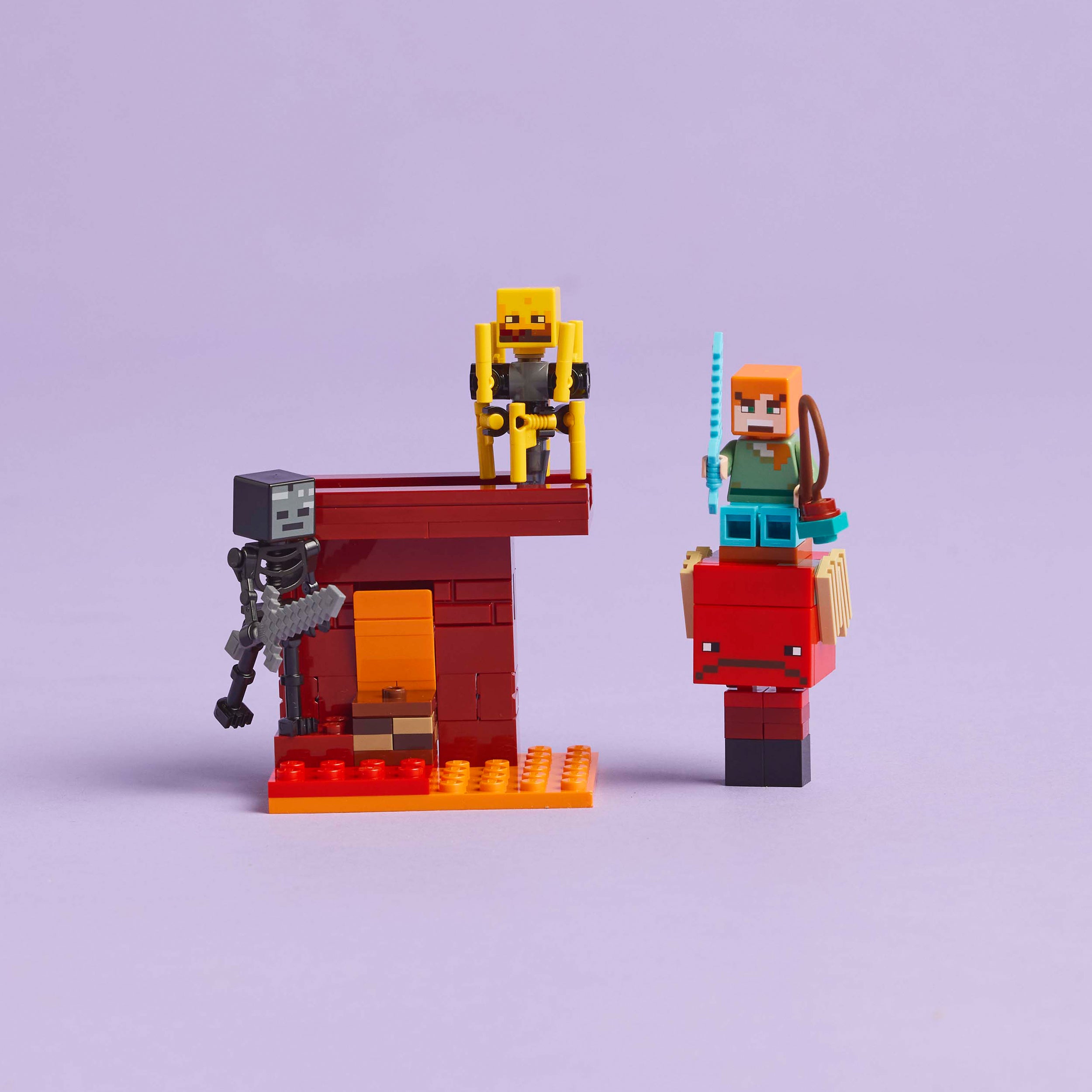 LEGO® 21266 The Nether Lava Battle