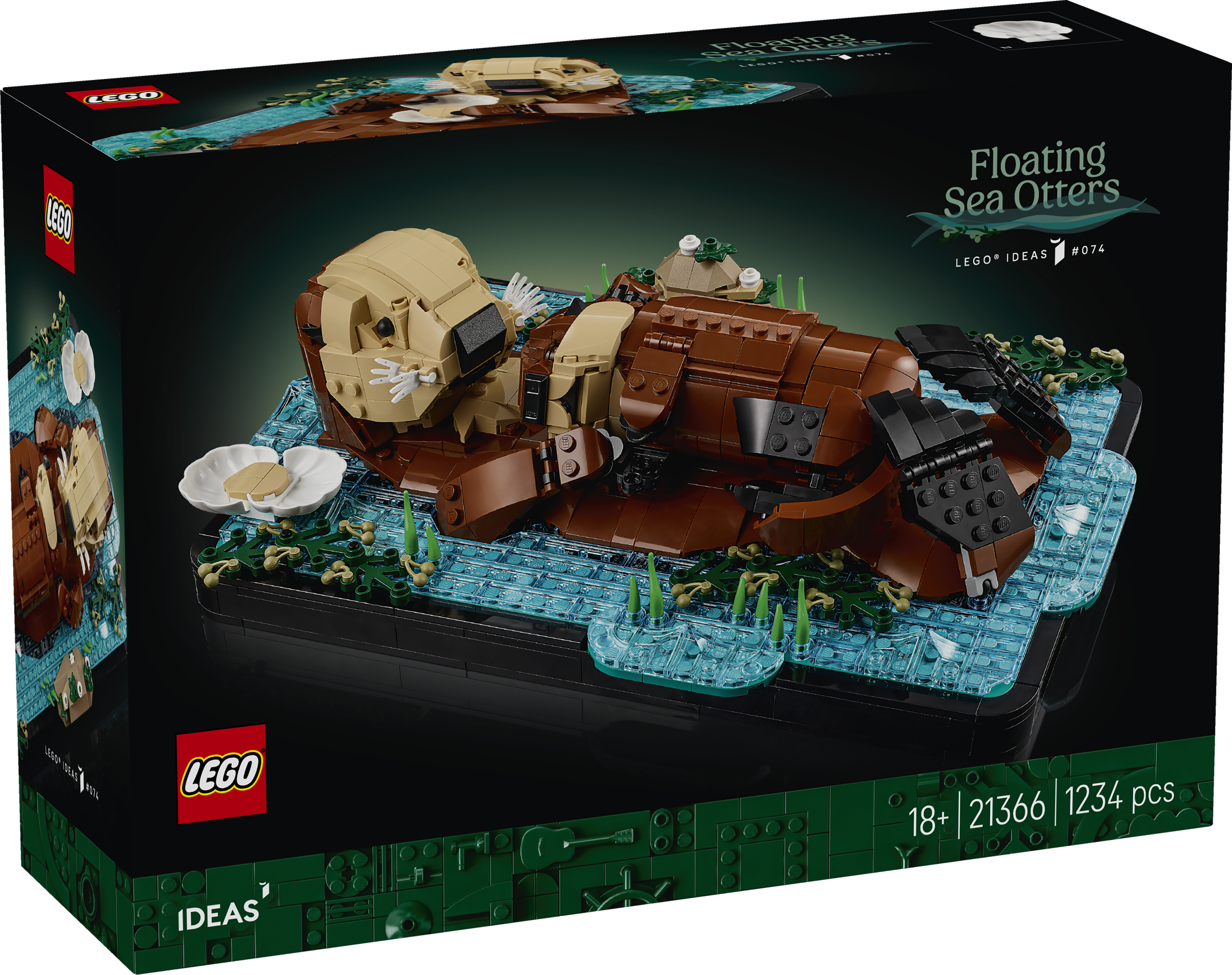 LEGO® 21366 Floating Sea Otters