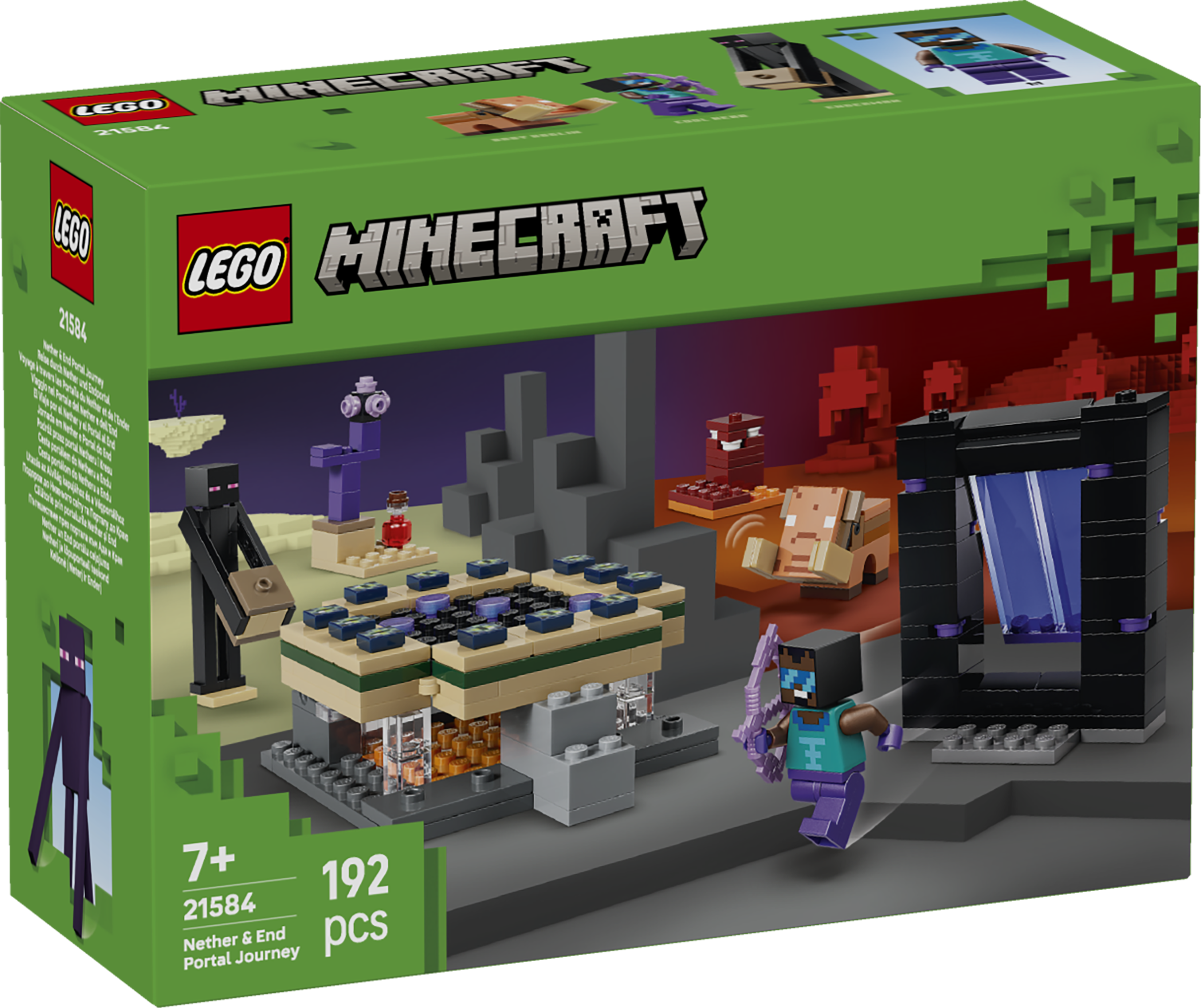 LEGO® 21584 Nether & End Portal Journey