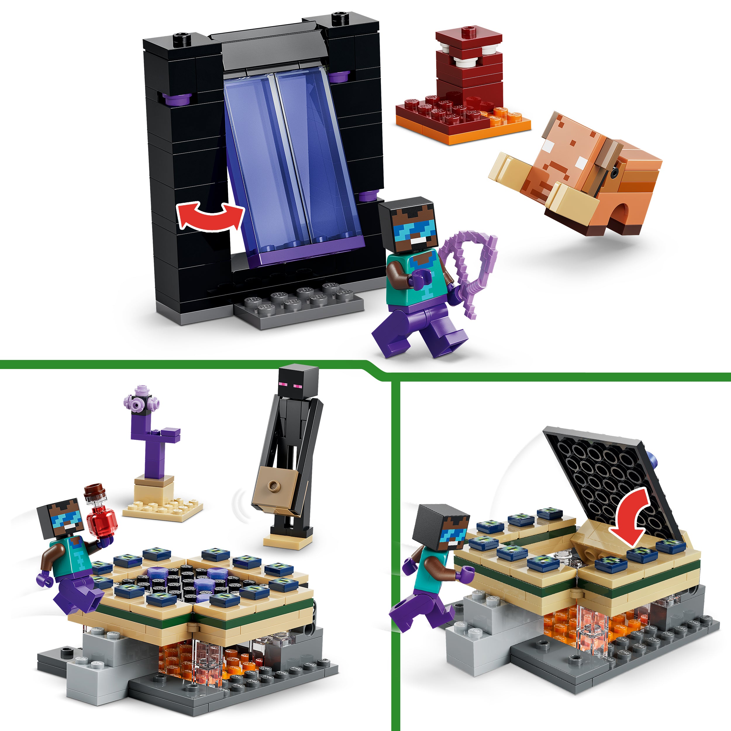 LEGO® 21584 Nether & End Portal Journey