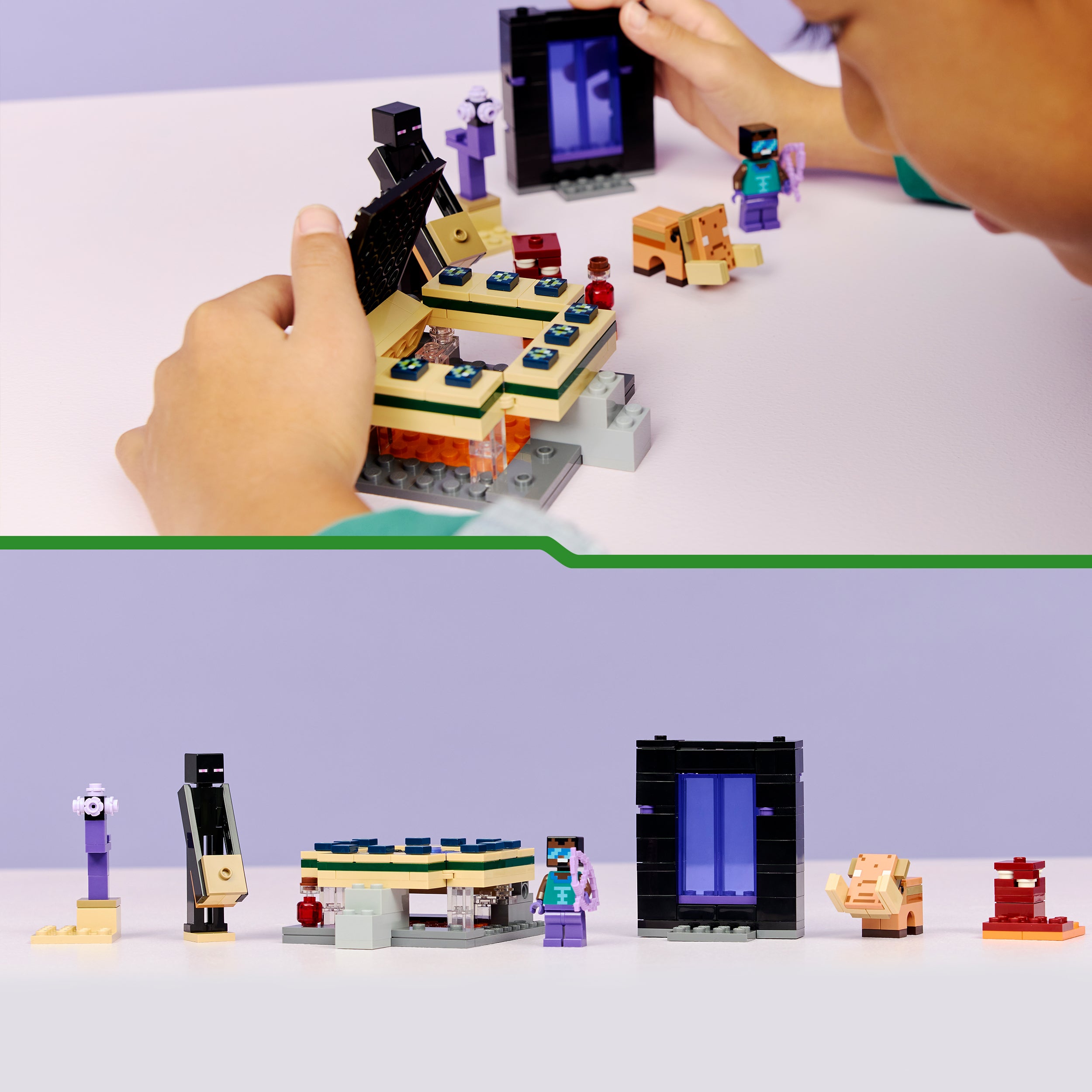 LEGO® 21584 Nether & End Portal Journey
