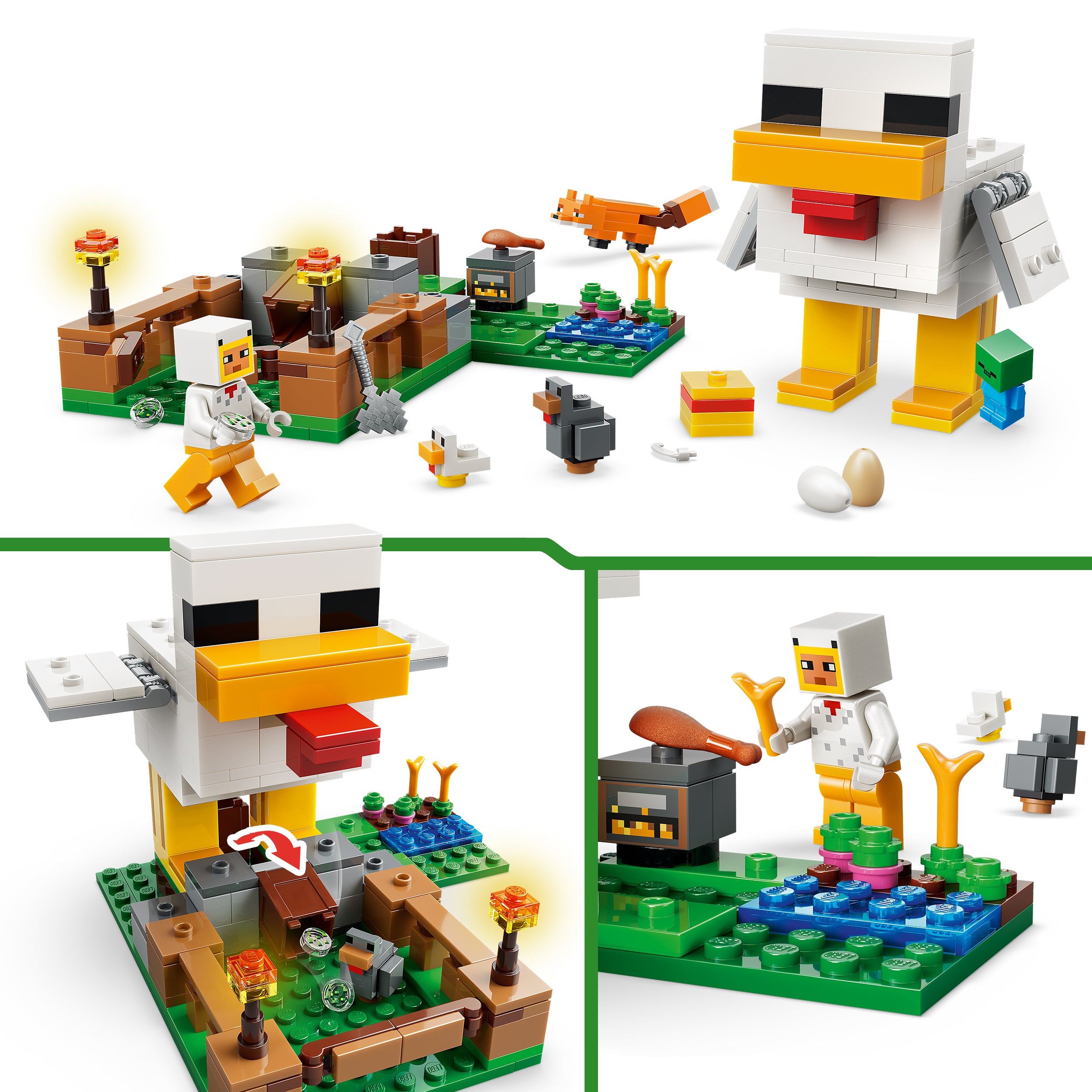 LEGO® 21585 Chicken Farm