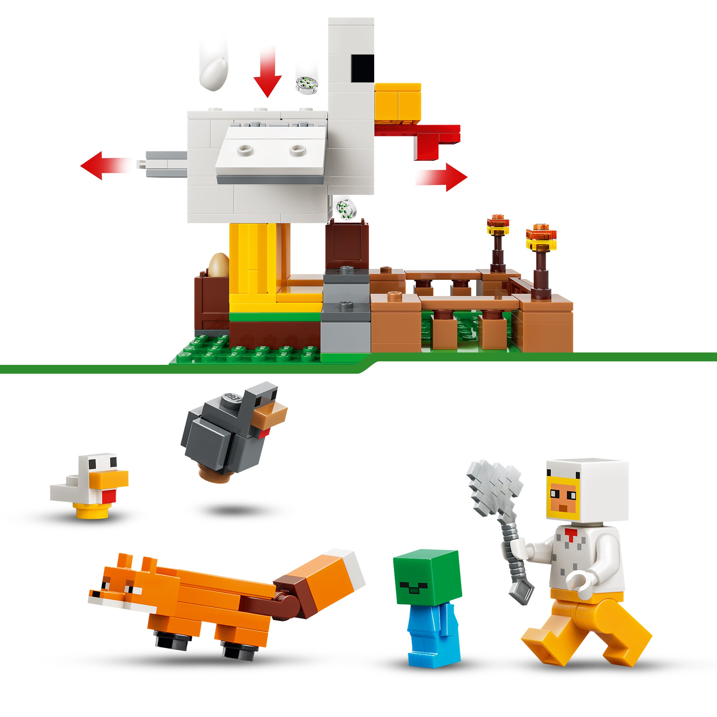 LEGO® 21585 Chicken Farm