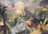 Puzzle 500 PCs - Tin Kinkade Disney: Beauty and the Beast