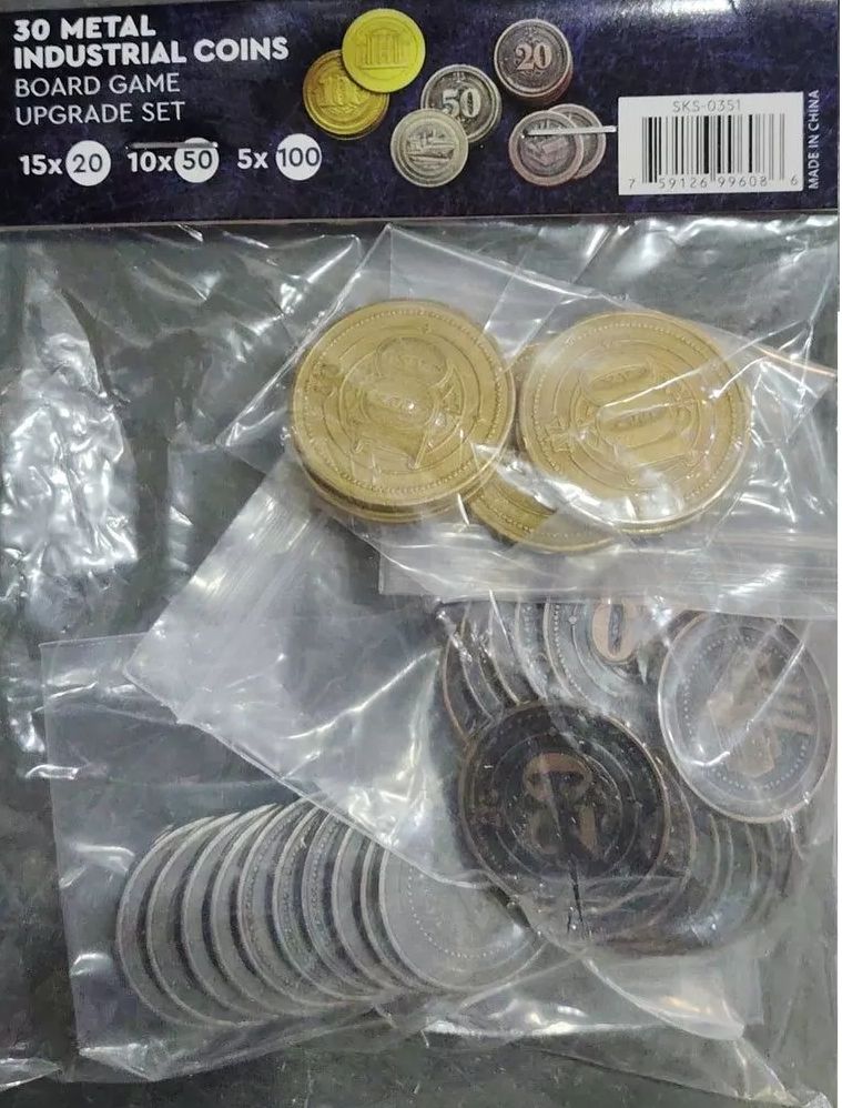 Industrial Metal Coin Set