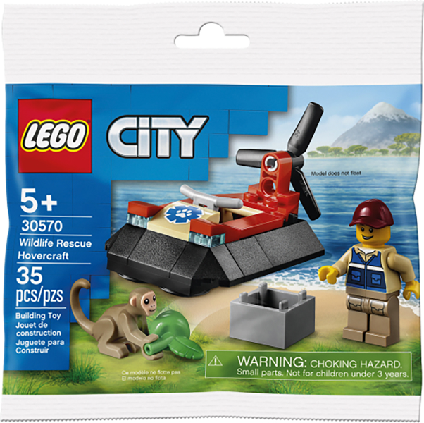 Wildlife Rescue Hovercraft polybag (30570)