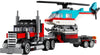 Flatbed Truck with Helicopter (31146)