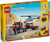 Flatbed Truck with Helicopter (31146)