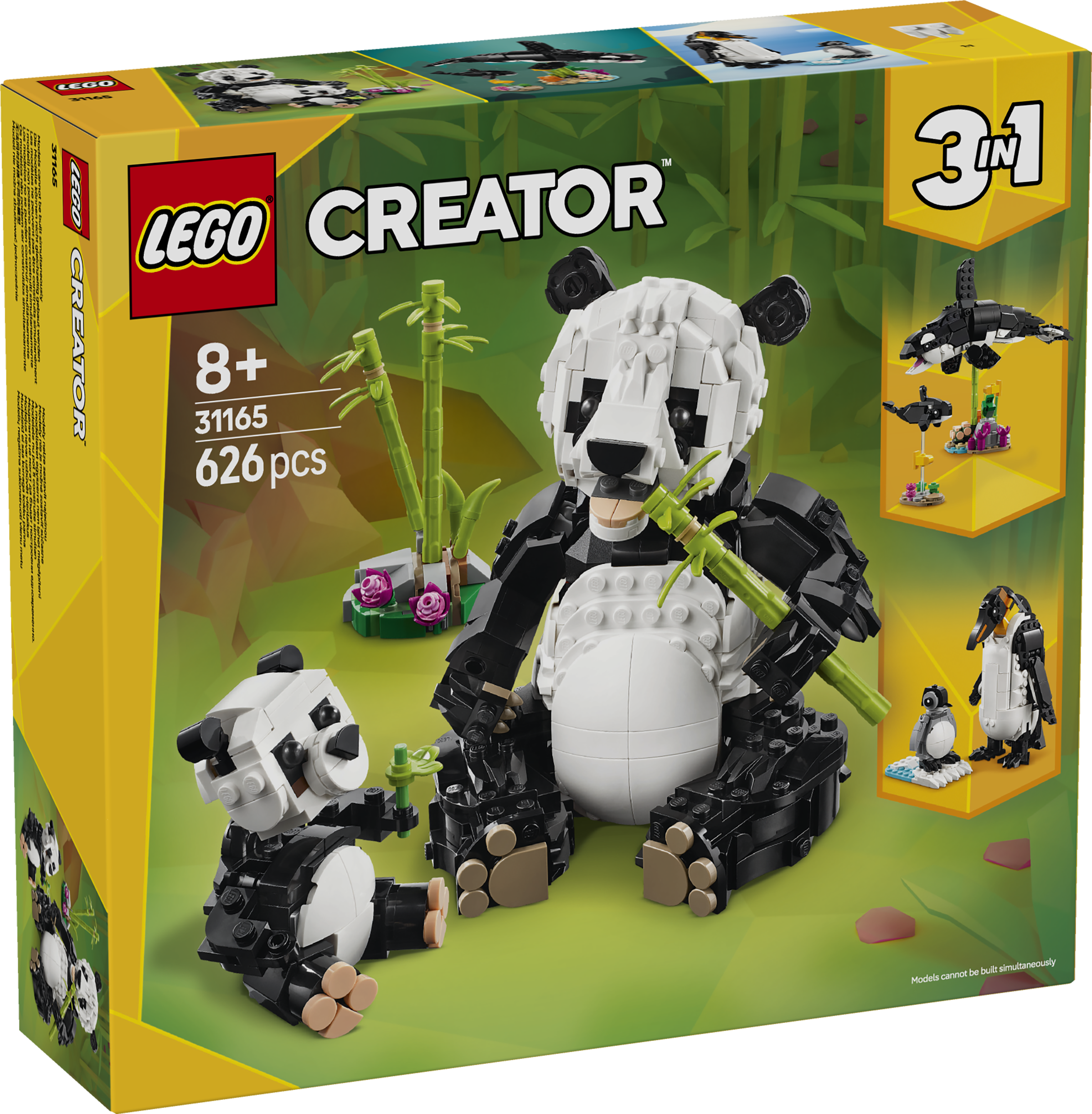 LEGO® 31165 Wild Animals: Panda Family