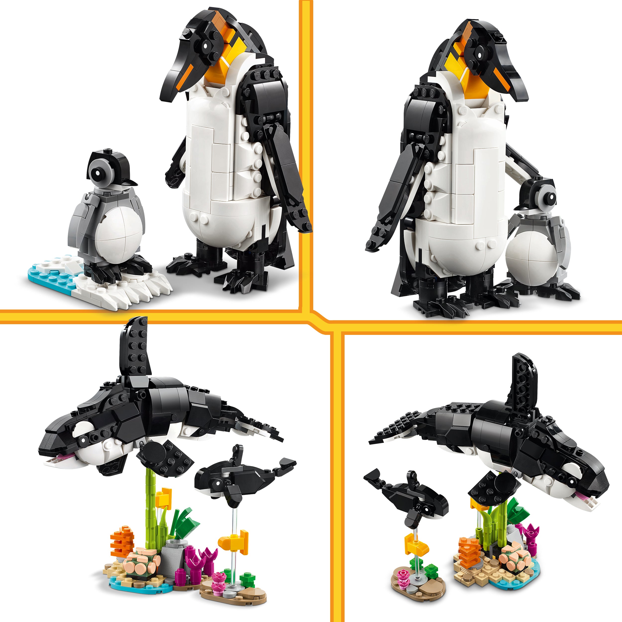 LEGO® 31165 Wild Animals: Panda Family