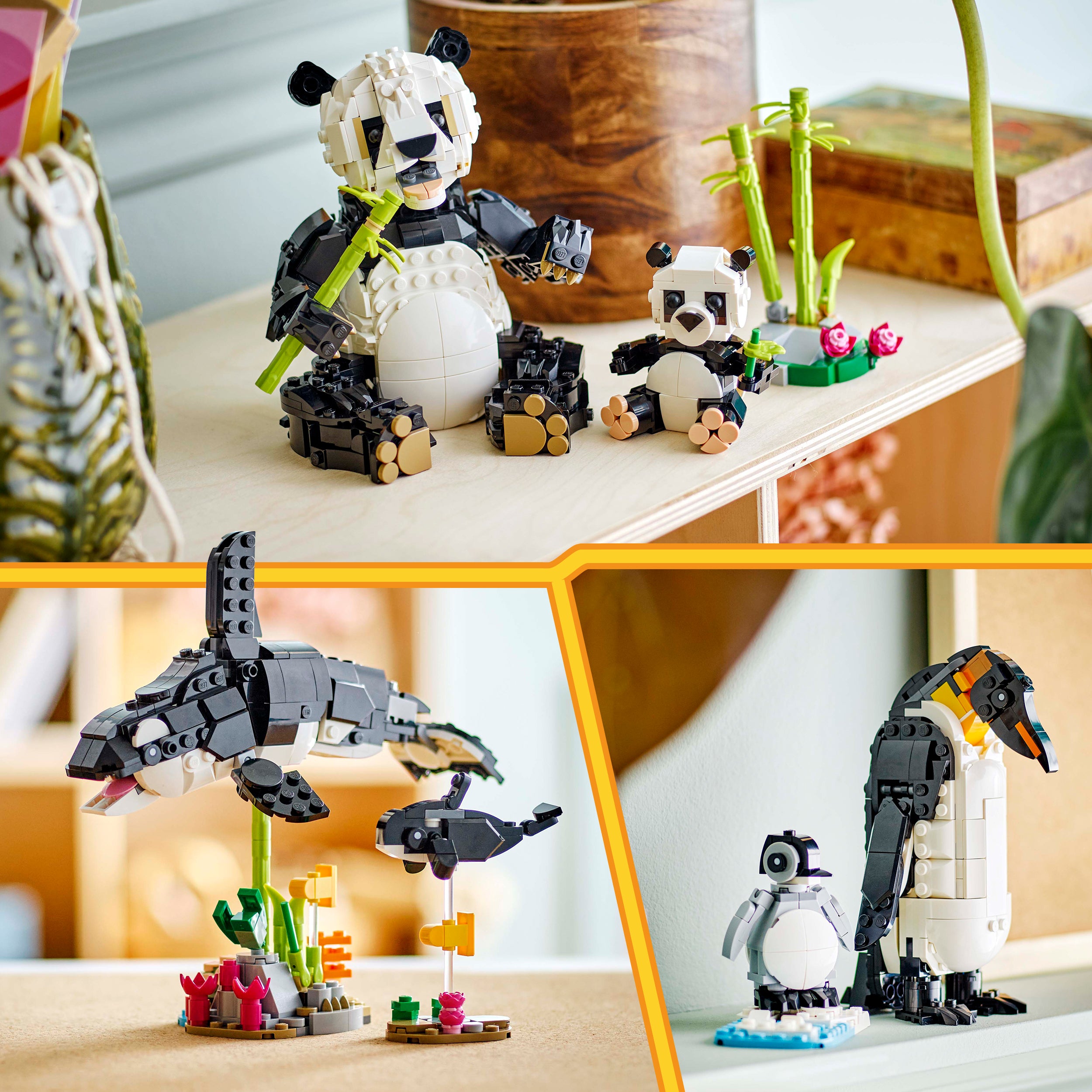 LEGO® 31165 Wild Animals: Panda Family