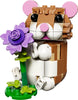 Cute Hamster with a Flower (31376)