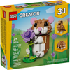 Cute Hamster with a Flower (31376)