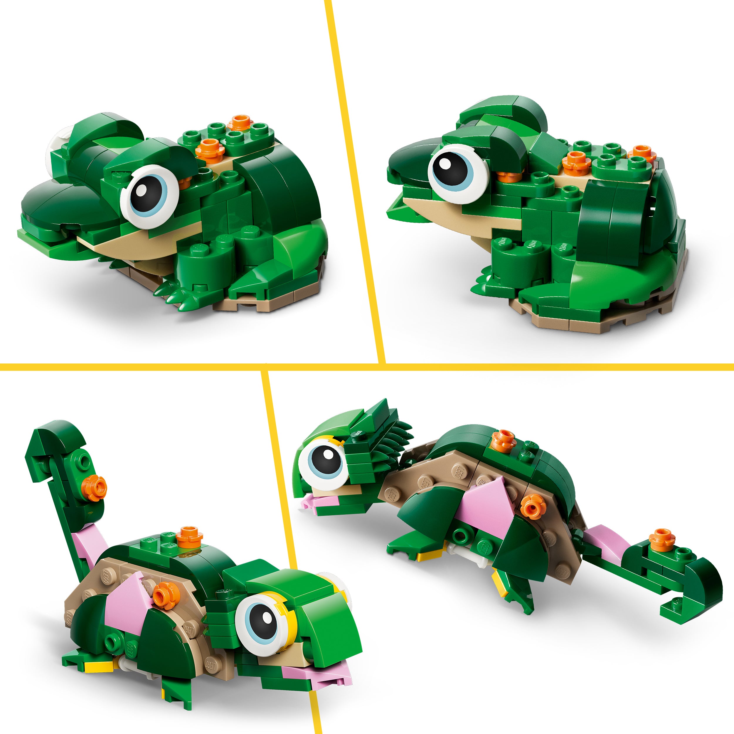 LEGO® 31377 Turtle with a Water Lily Flower