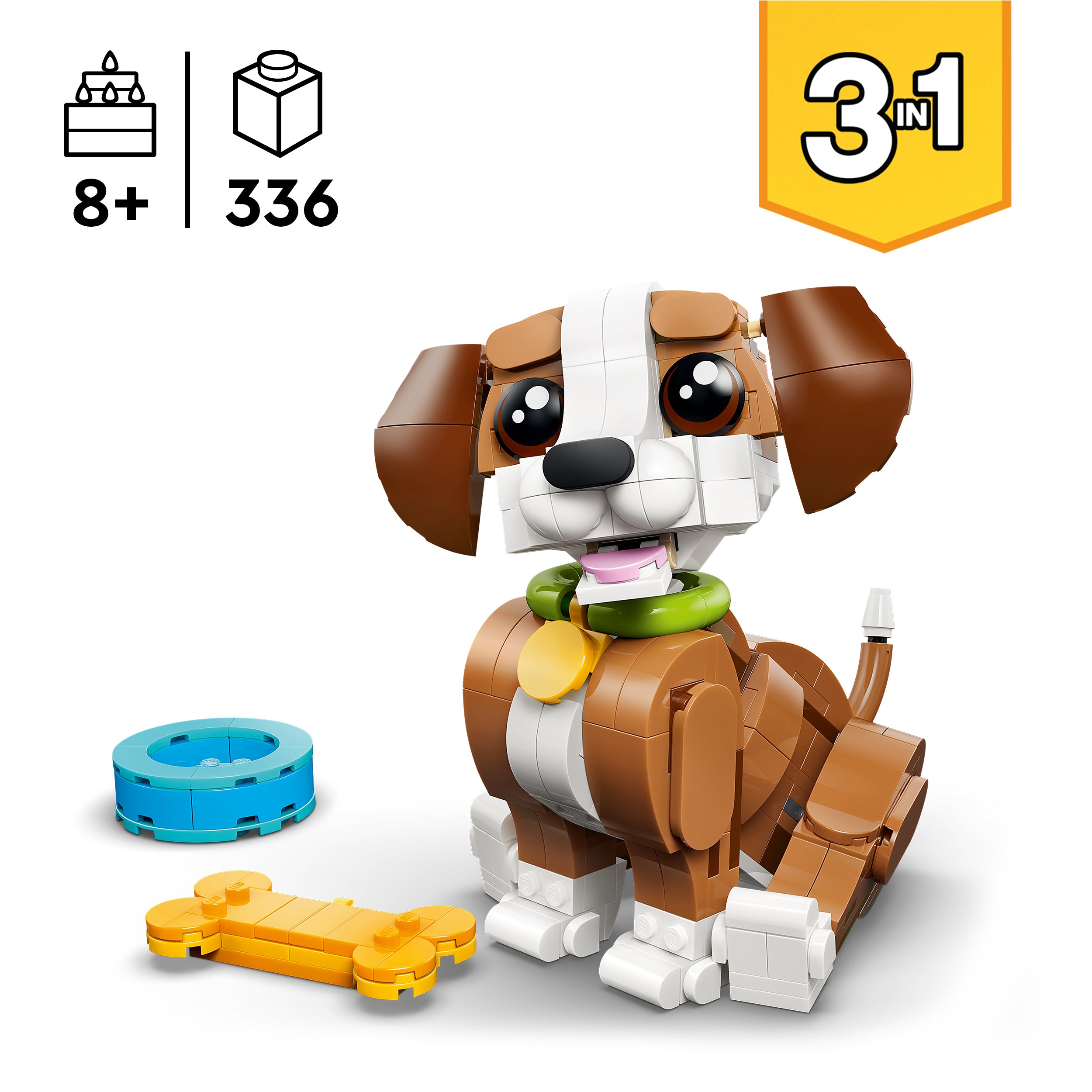 LEGO® 31382 Cute Animals: Playful Puppy Dog