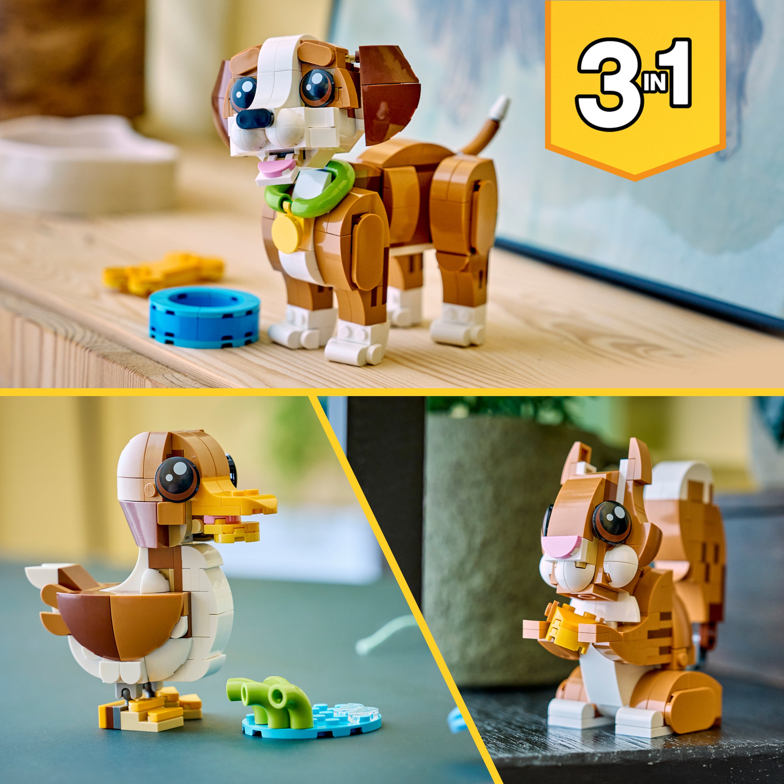 LEGO® 31382 Cute Animals: Playful Puppy Dog
