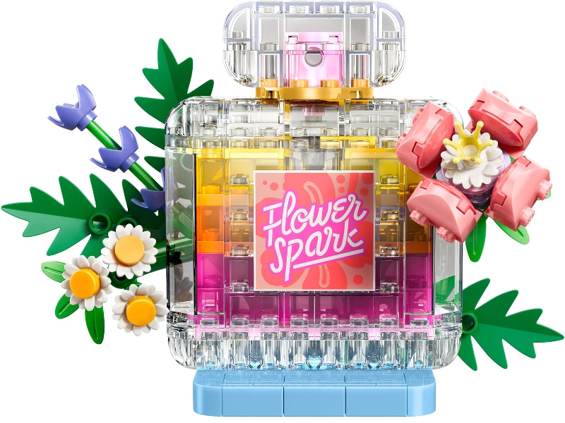 Floral Perfume Bottle (31383)