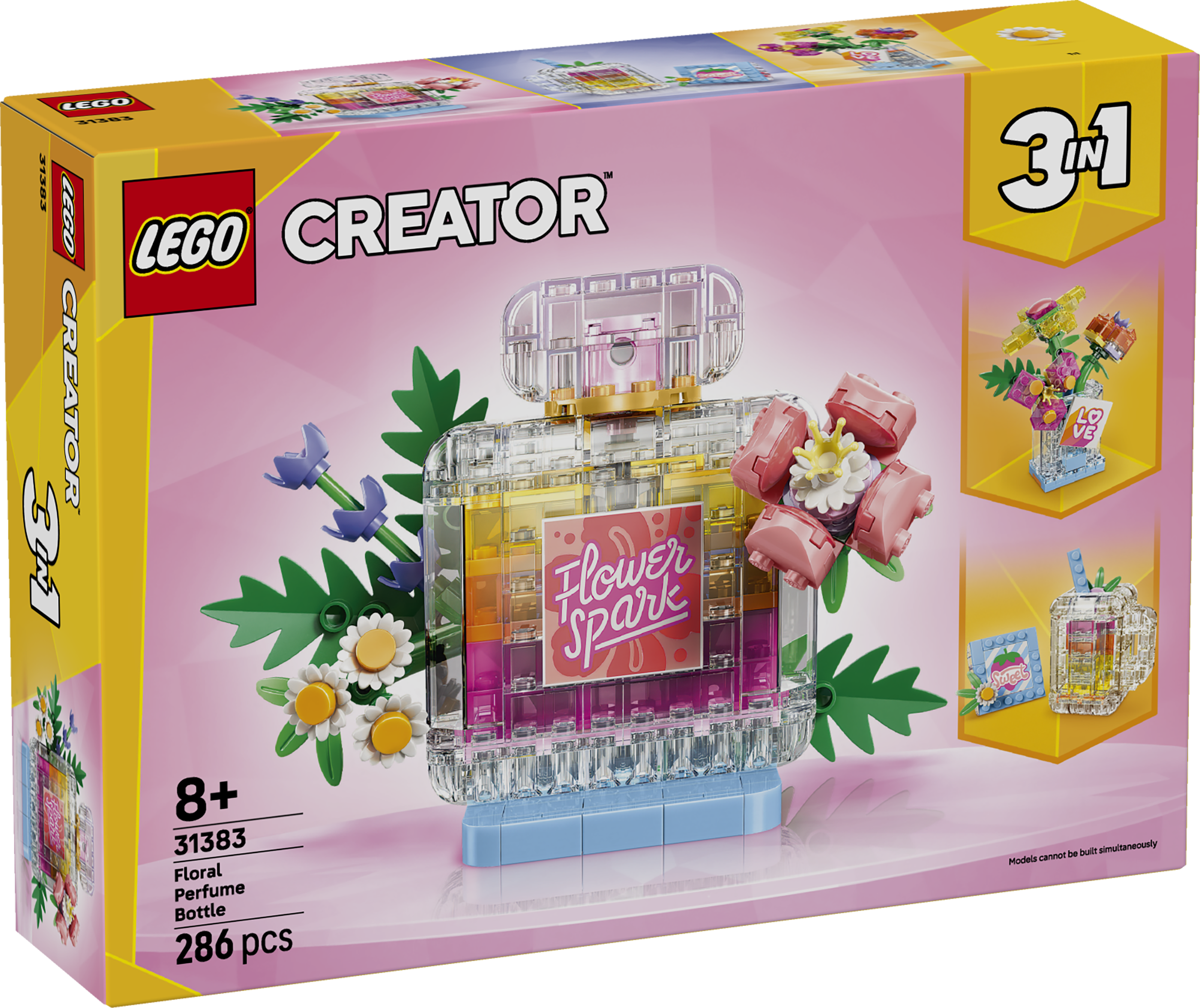 LEGO® 31383 Floral Decor Perfume Bottle