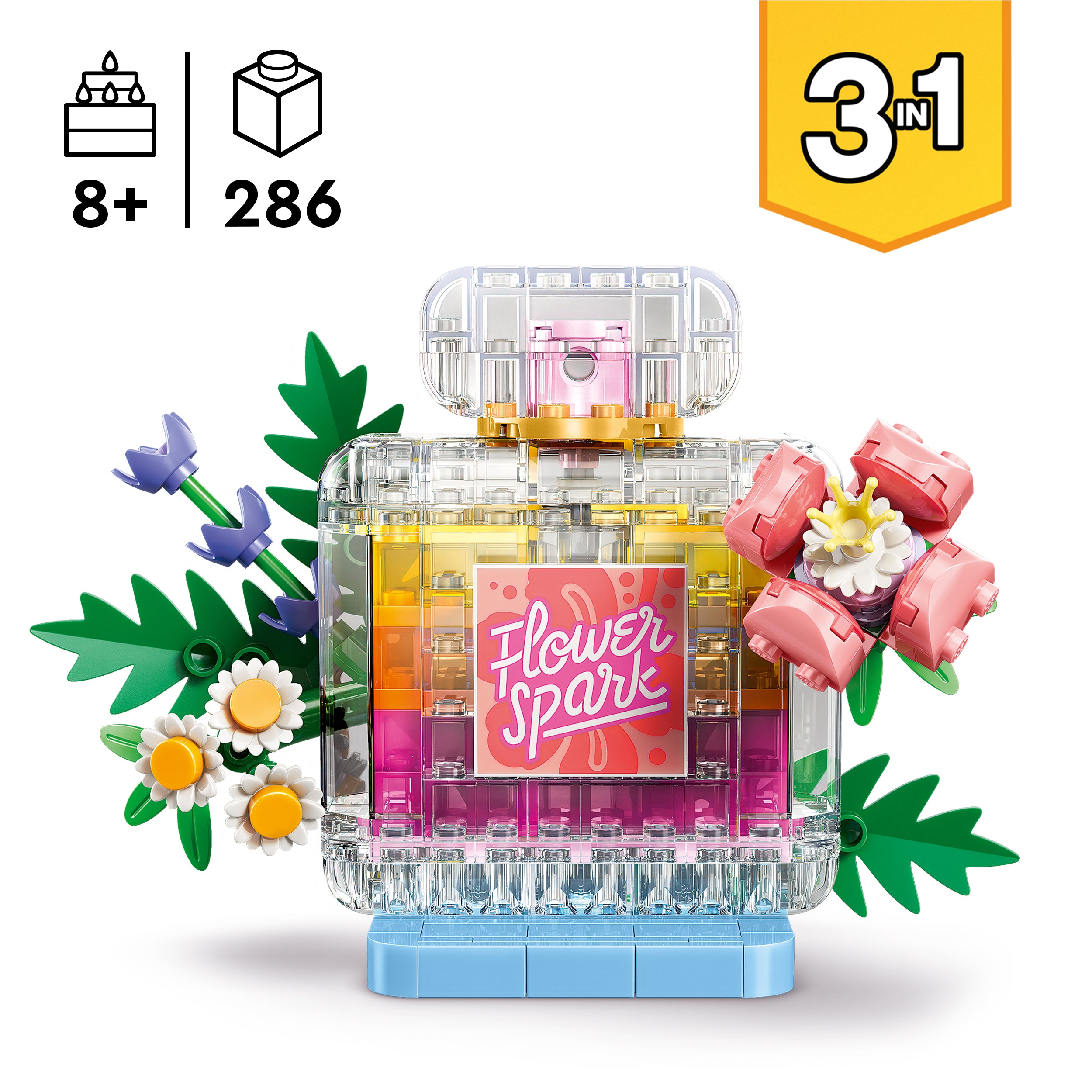 LEGO® 31383 Floral Decor Perfume Bottle