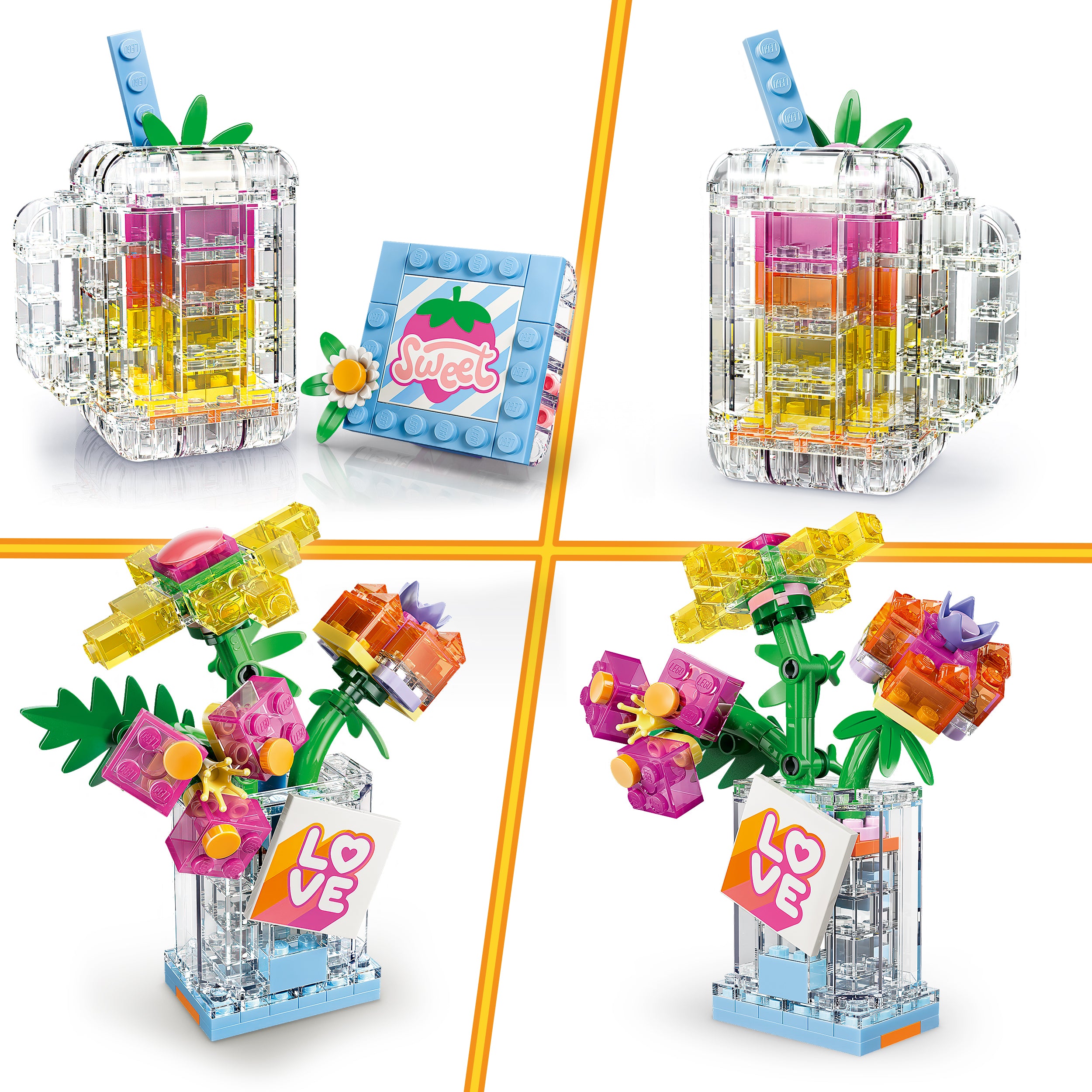 LEGO® 31383 Floral Decor Perfume Bottle