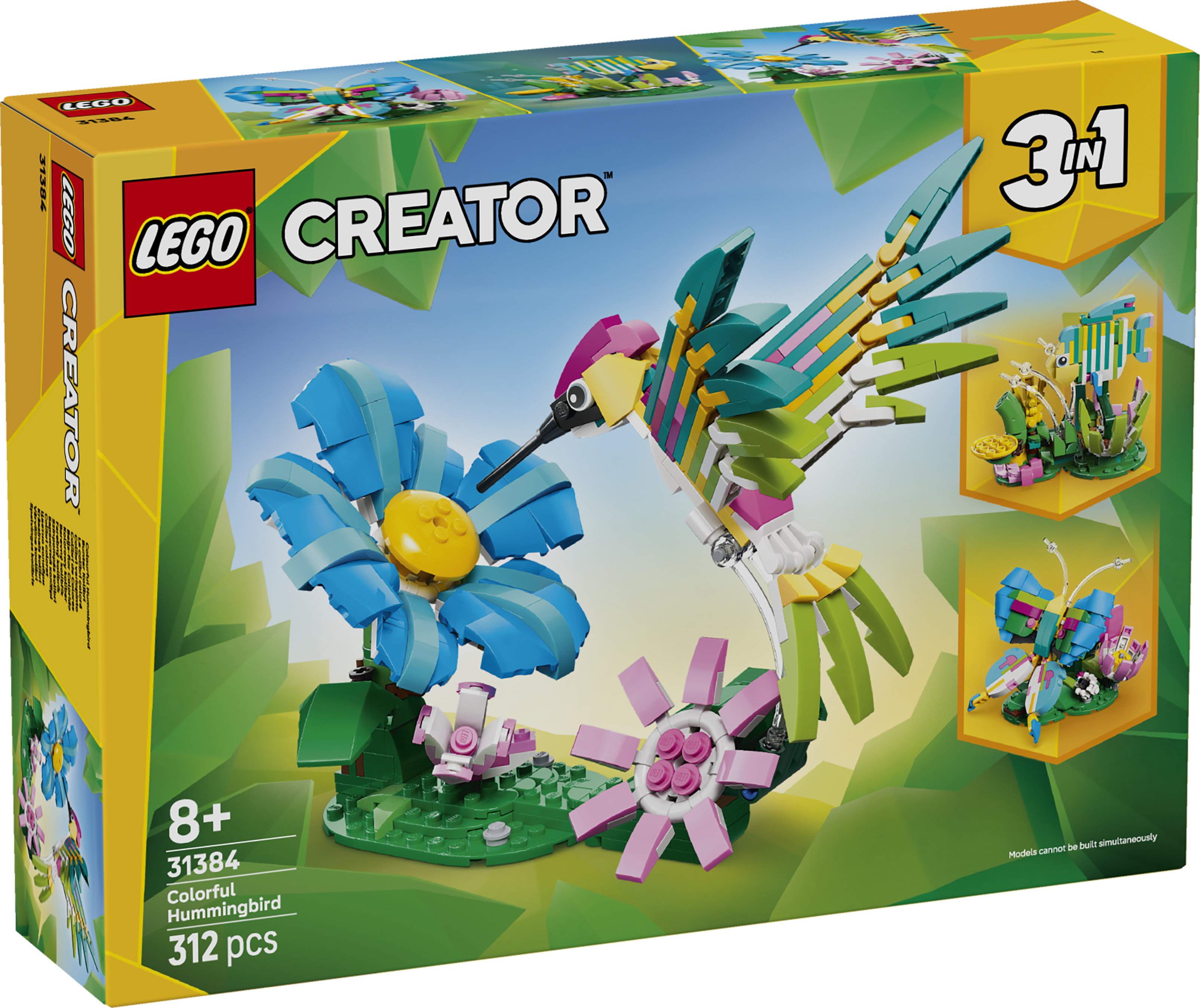 LEGO® 31384 Wild Animals: Colourful Hummingbird