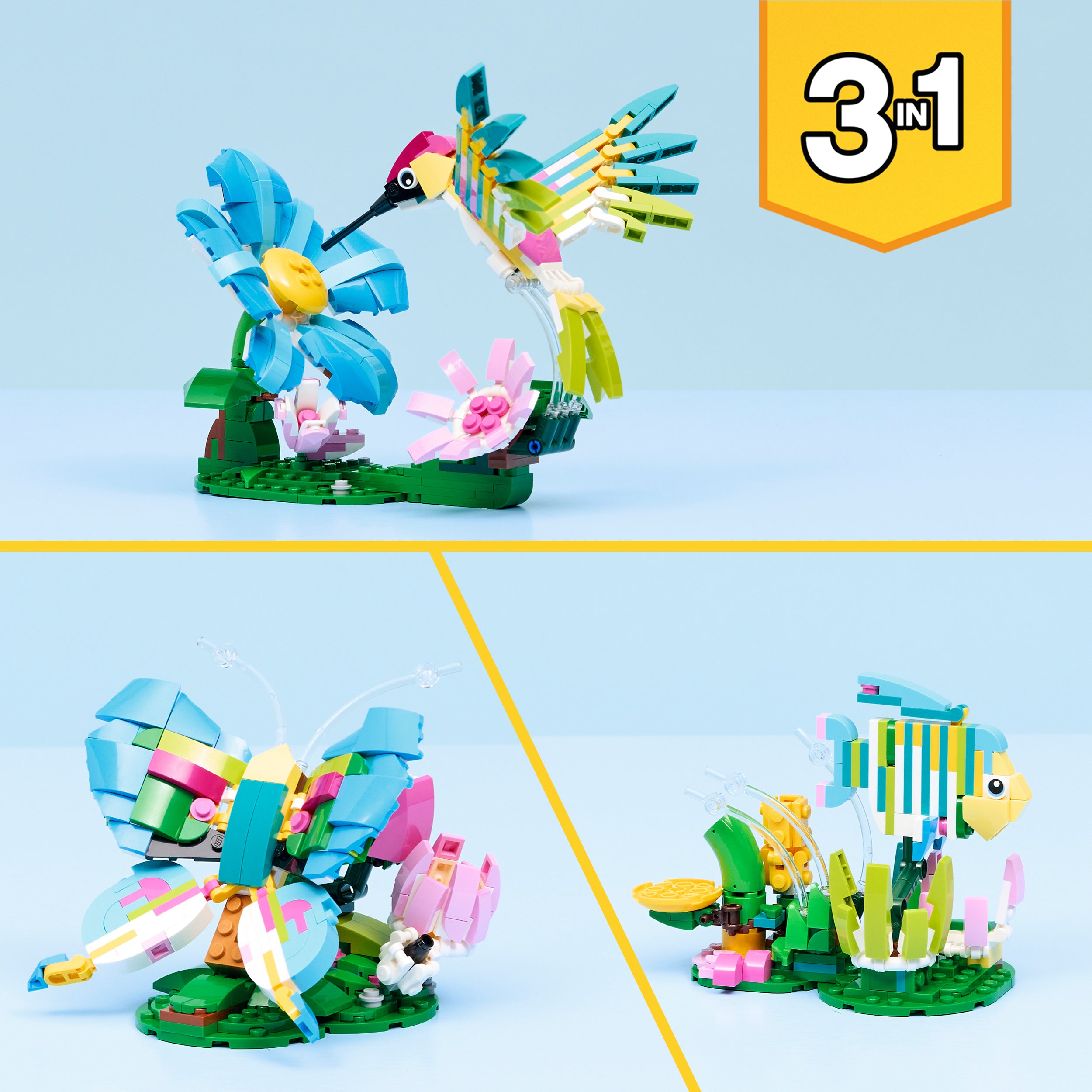 LEGO® 31384 Wild Animals: Colourful Hummingbird