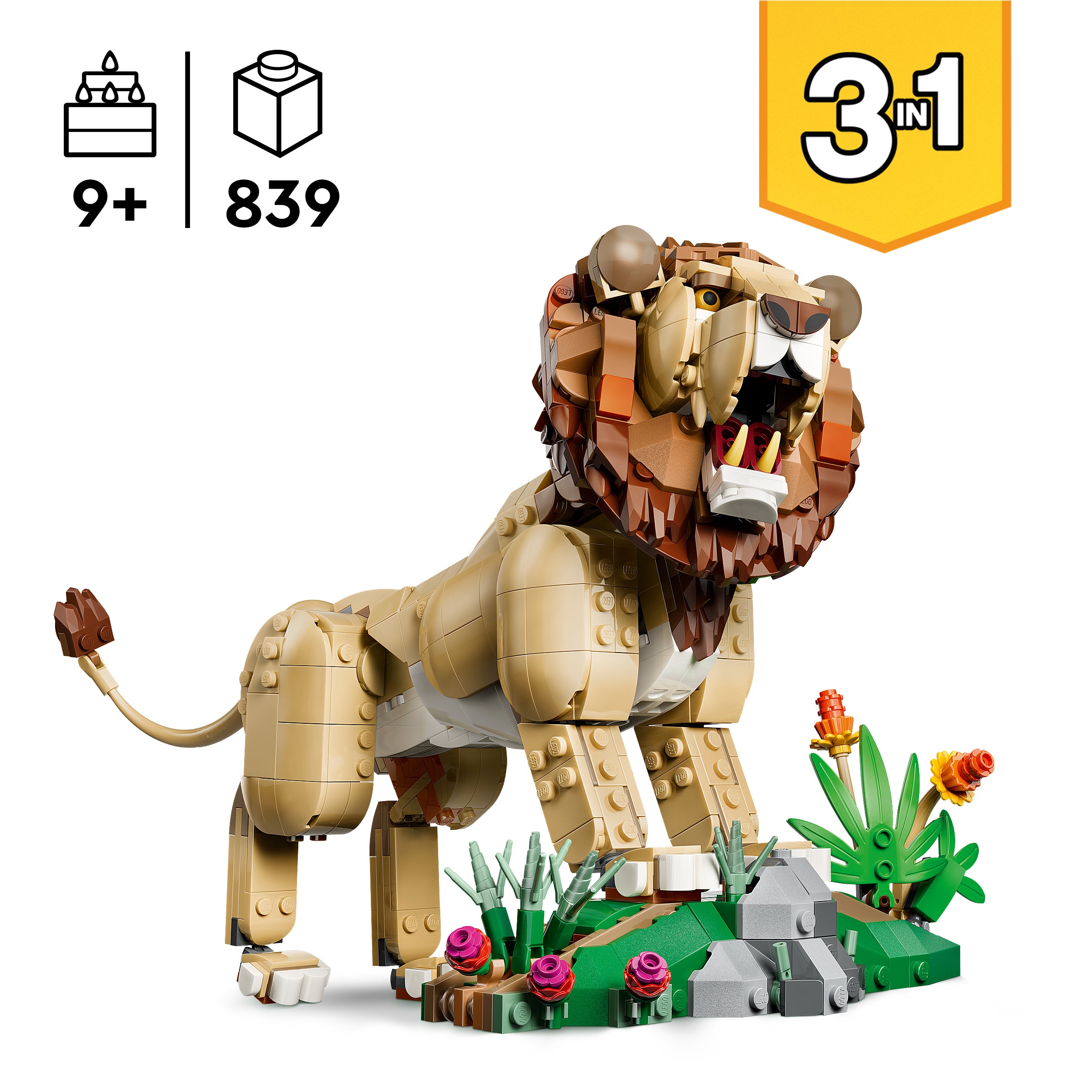 LEGO® 31386 Wild Animals: Majestic Lion