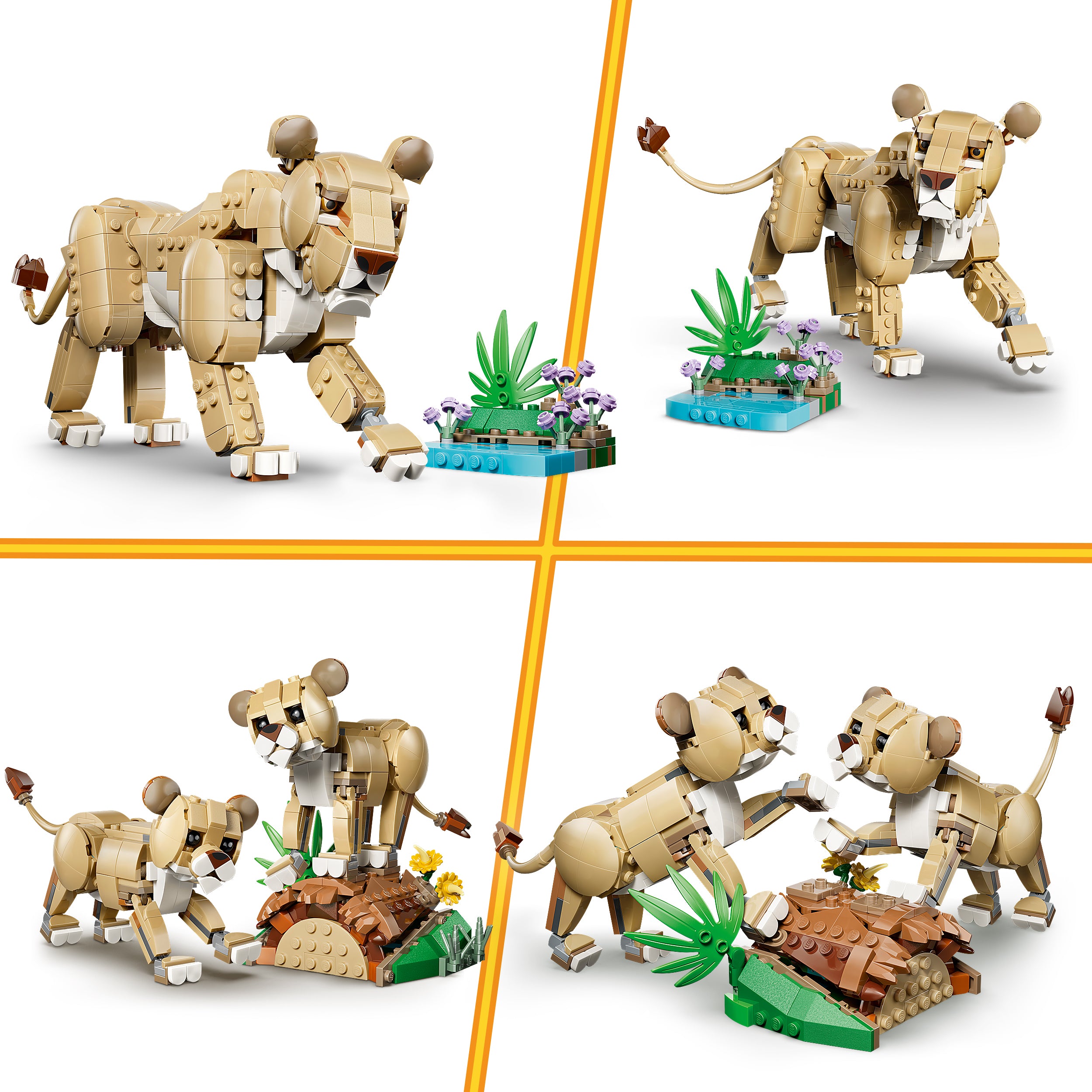 LEGO® 31386 Wild Animals: Majestic Lion