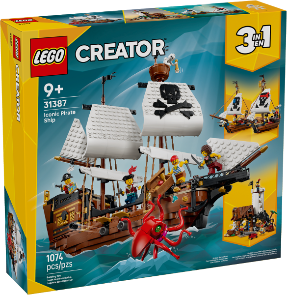 Iconic Pirate Ship (31387)