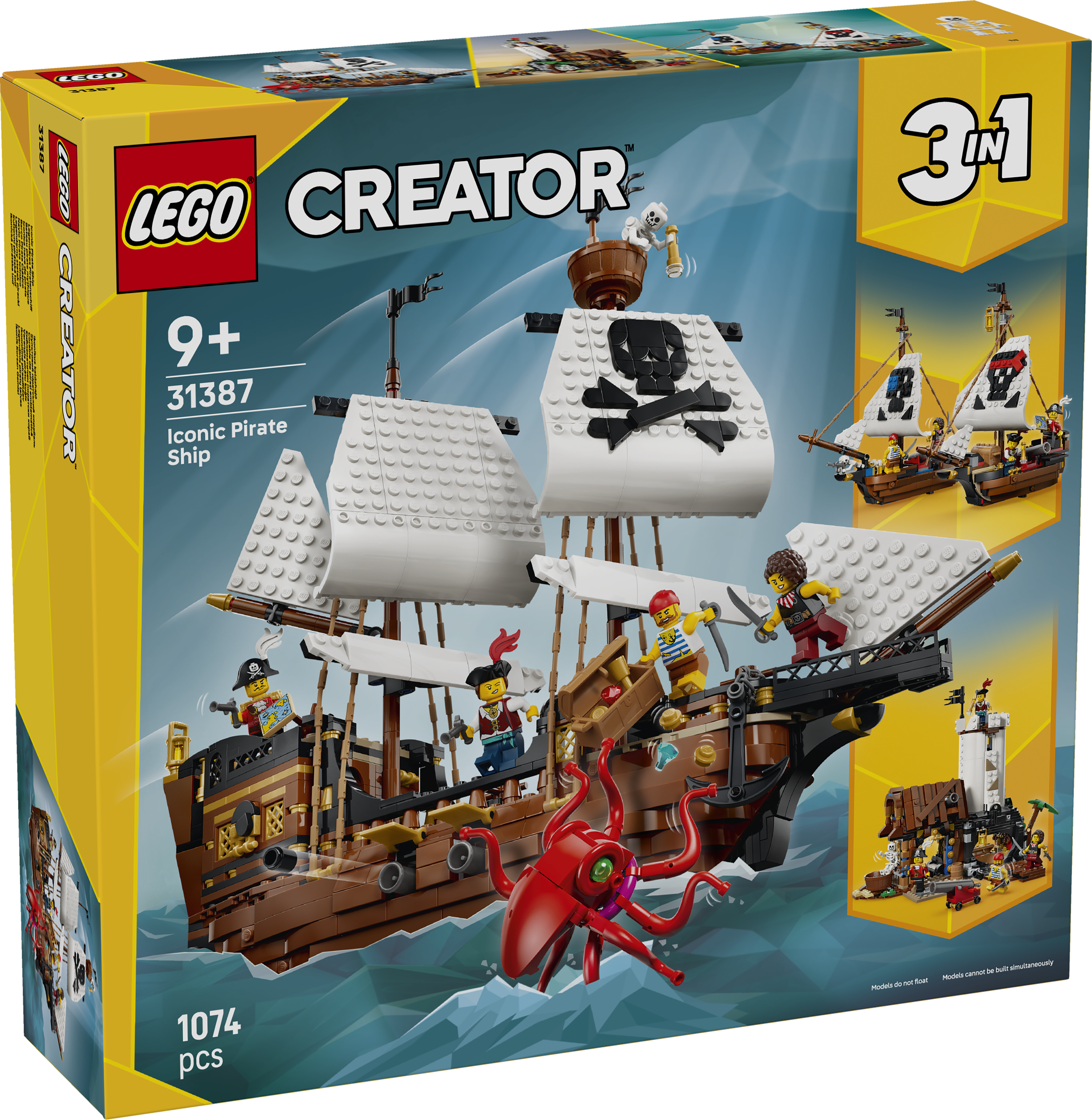 LEGO® 31387 Iconic Pirate Ship