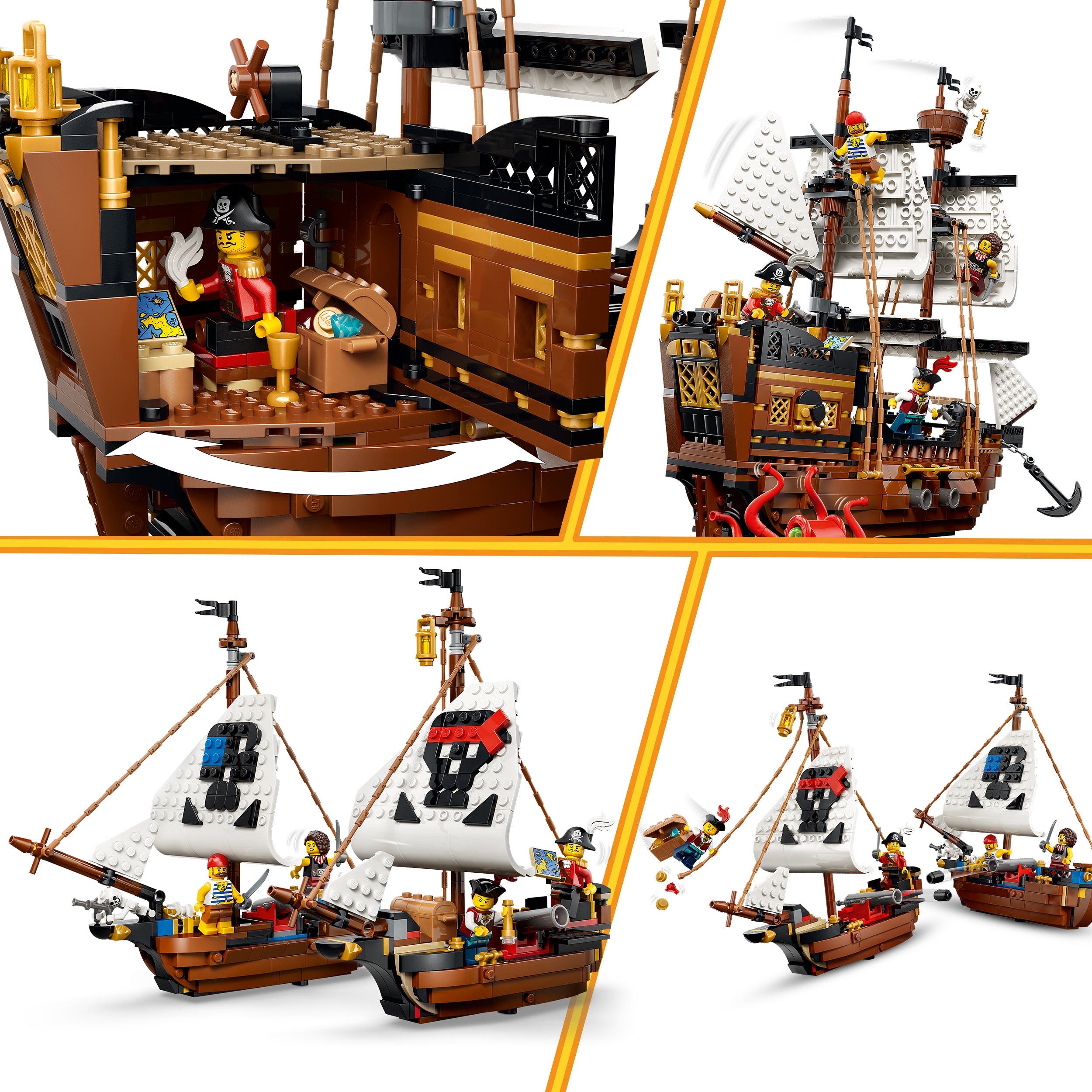 LEGO® 31387 Iconic Pirate Ship