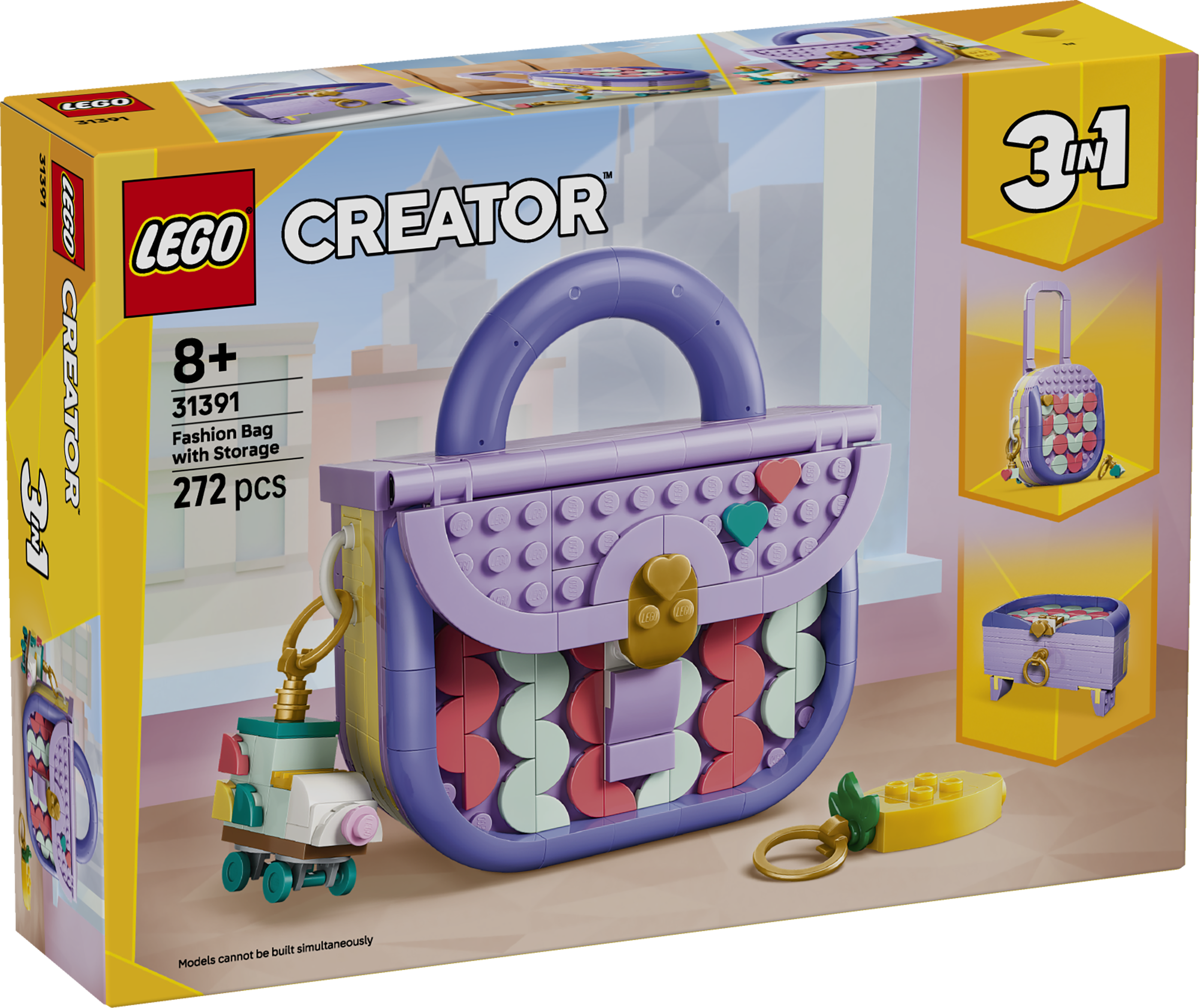 LEGO® 31391 Art Fashion Bag with Storage