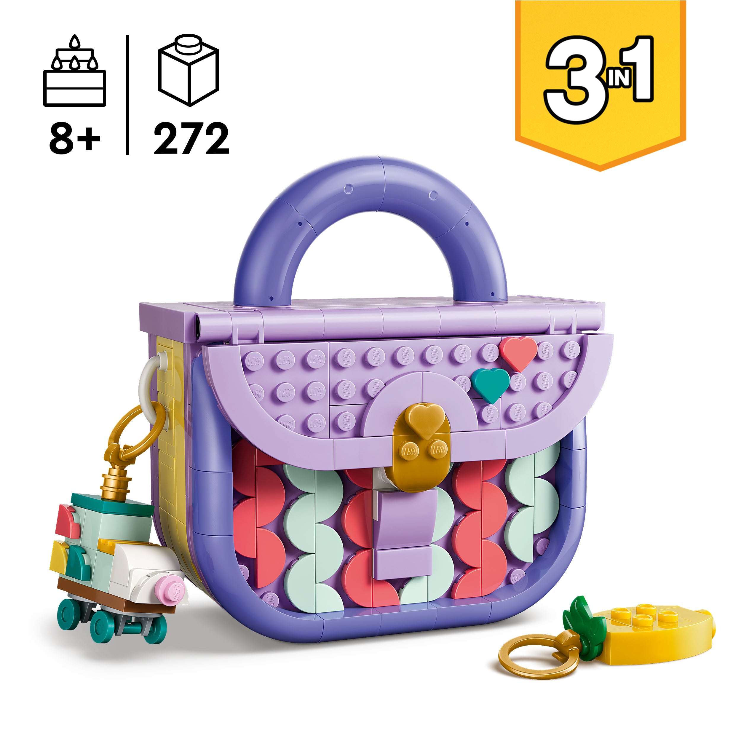 LEGO® 31391 Art Fashion Bag with Storage