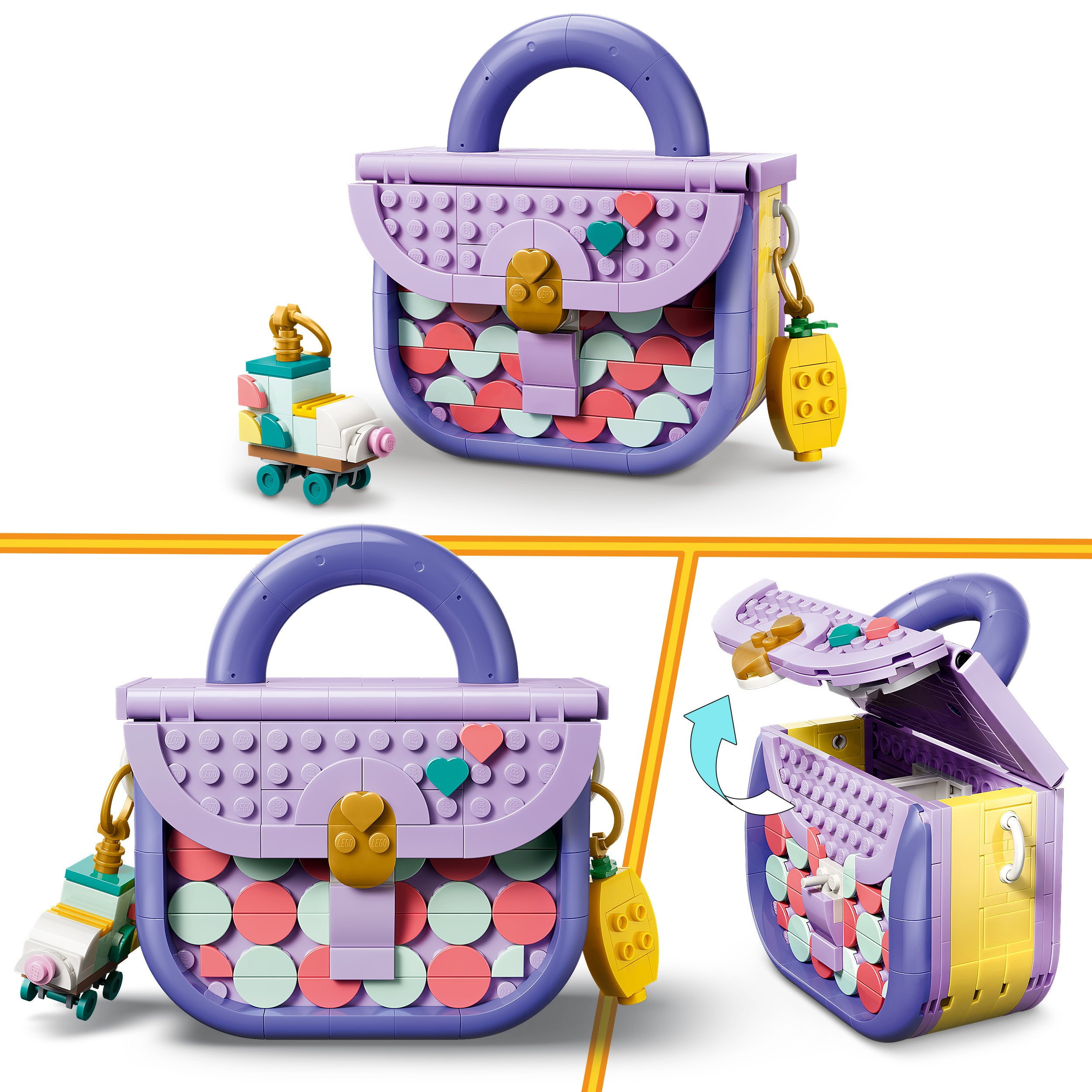 LEGO® 31391 Art Fashion Bag with Storage