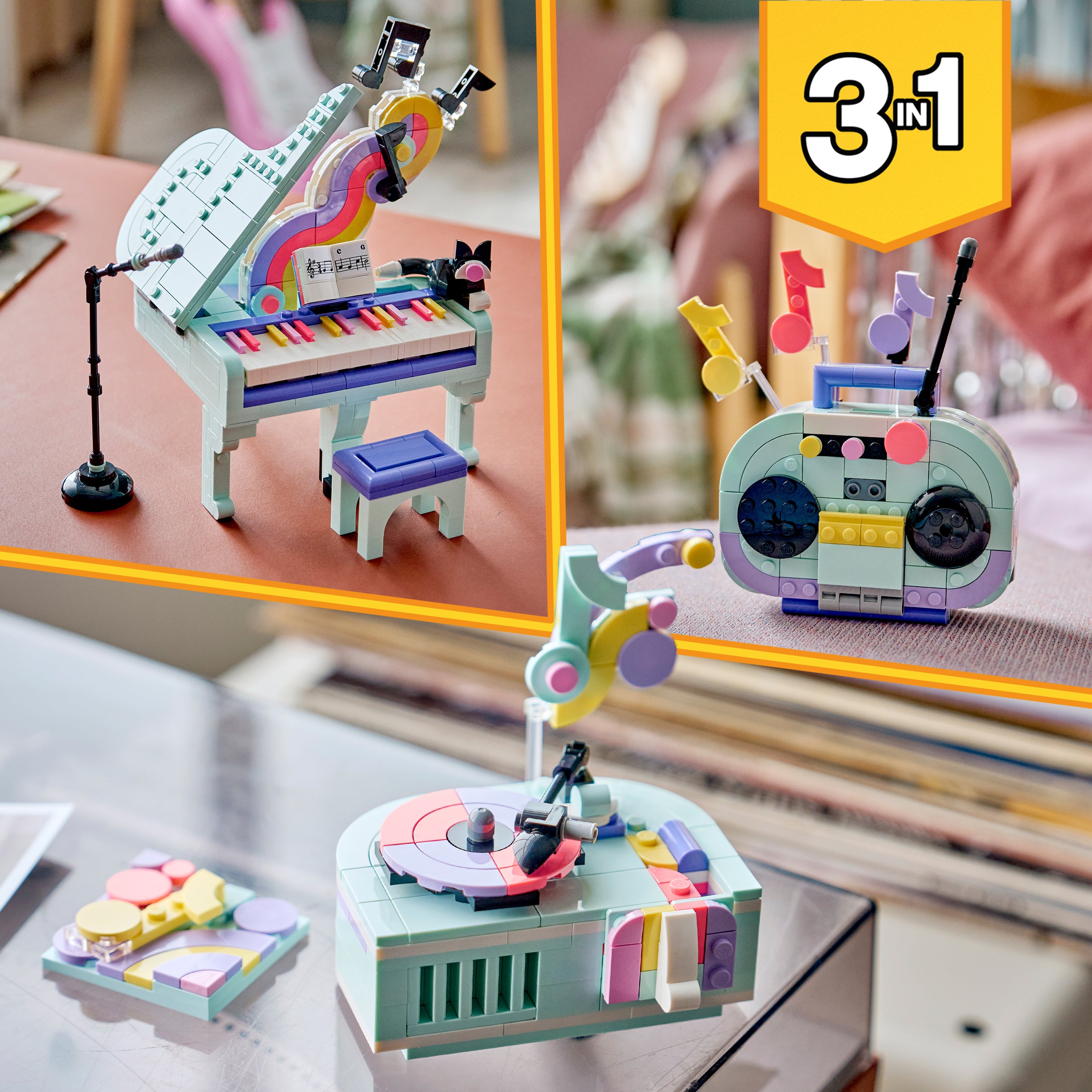 LEGO® 31392 Music Decor Piano with Cat