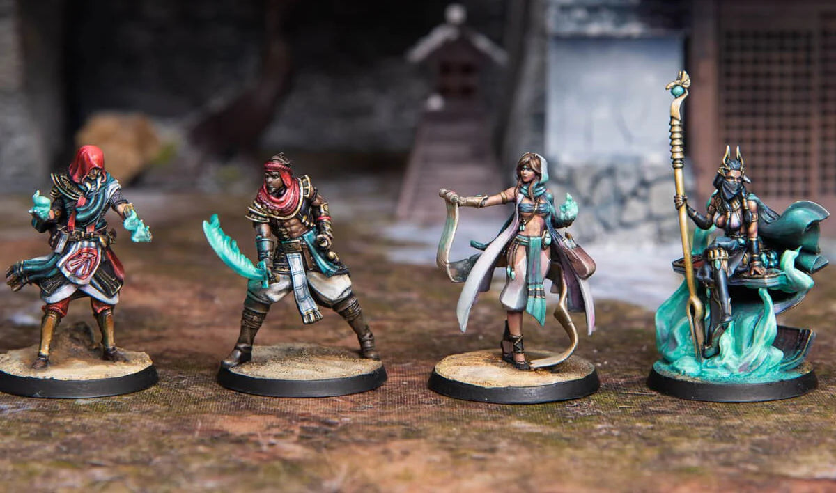Eldfall Chronicles - Two-Player Starter Set: Coalition of Thenion vs. Sand Kingdoms