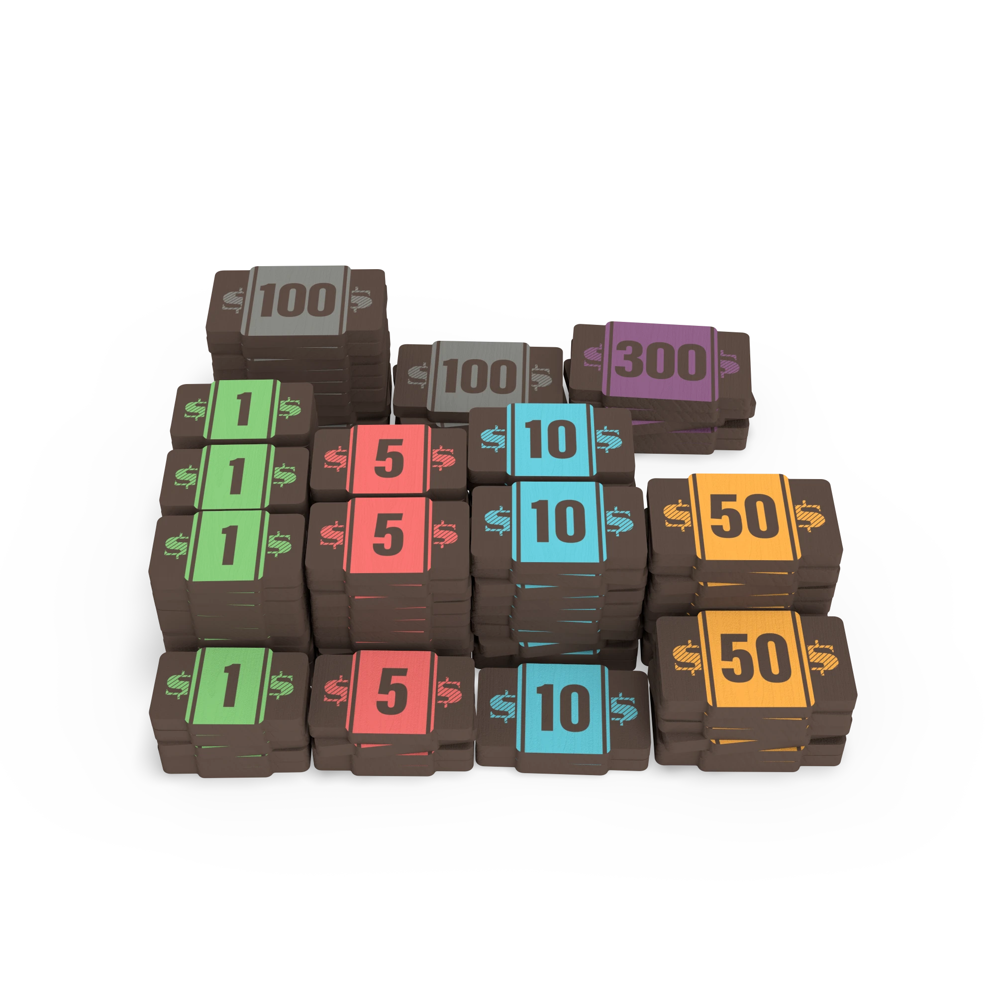Speakeasy: Wooden Money Tokens